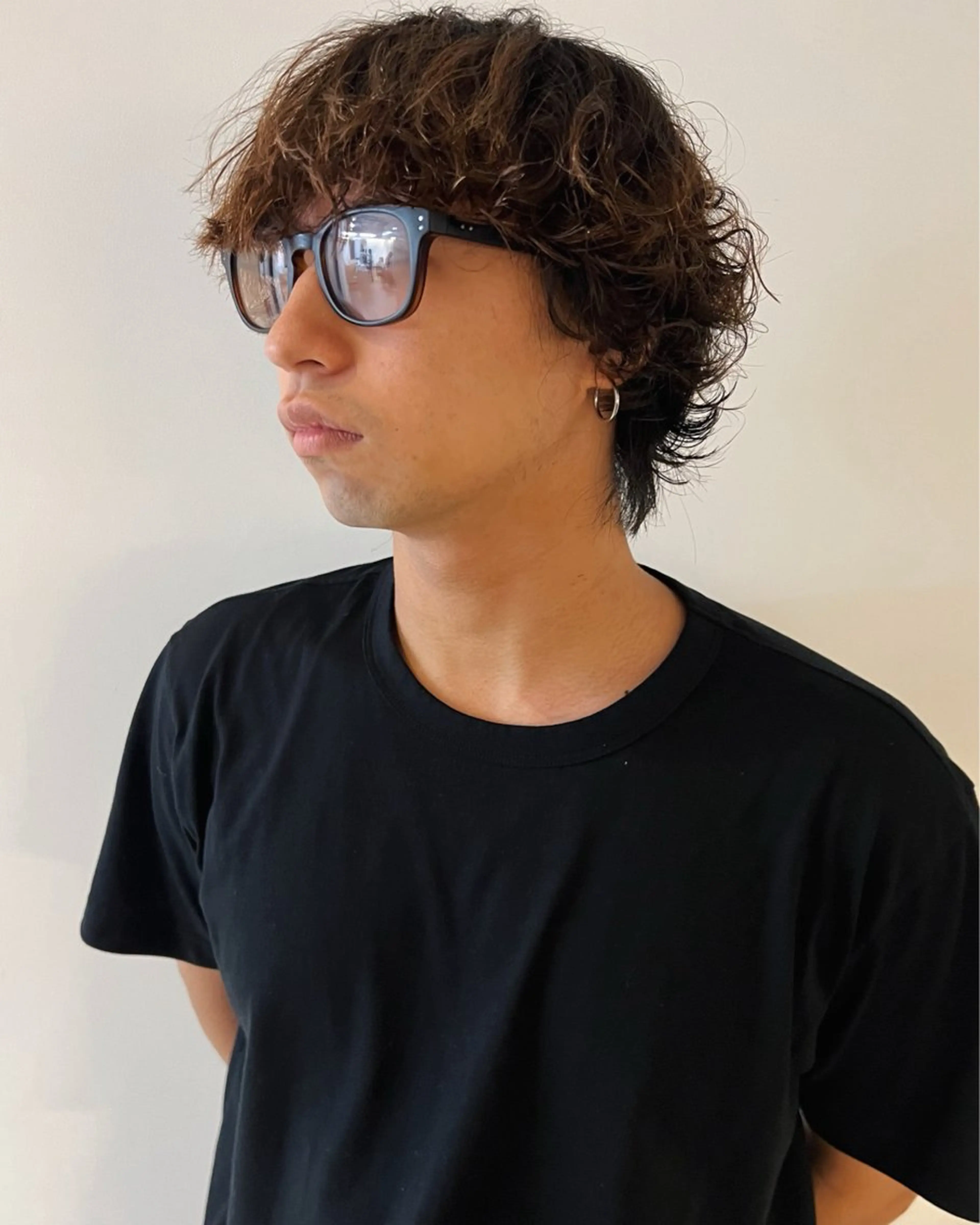 パーマ メンズ メンズパーマ スパイラルパーマ RAIMA ハイトーンレイヤーのヘアスタイル
