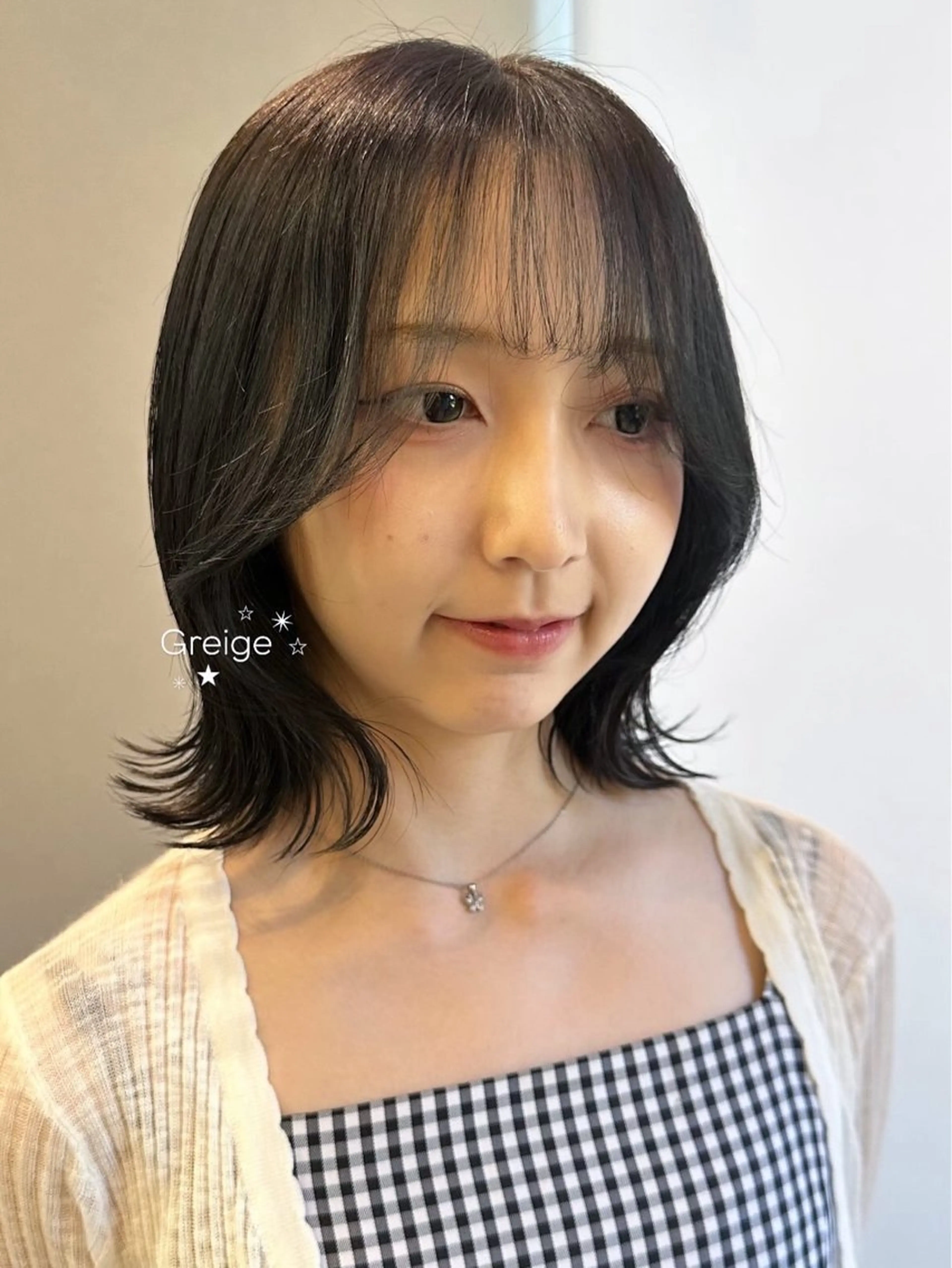 ショート カラー 透明感カラー ヘアカラー Ops hair 大橋駅前店所属・カラーモデル♡縮毛矯 正モデル募集/コハルのヘアスタイル