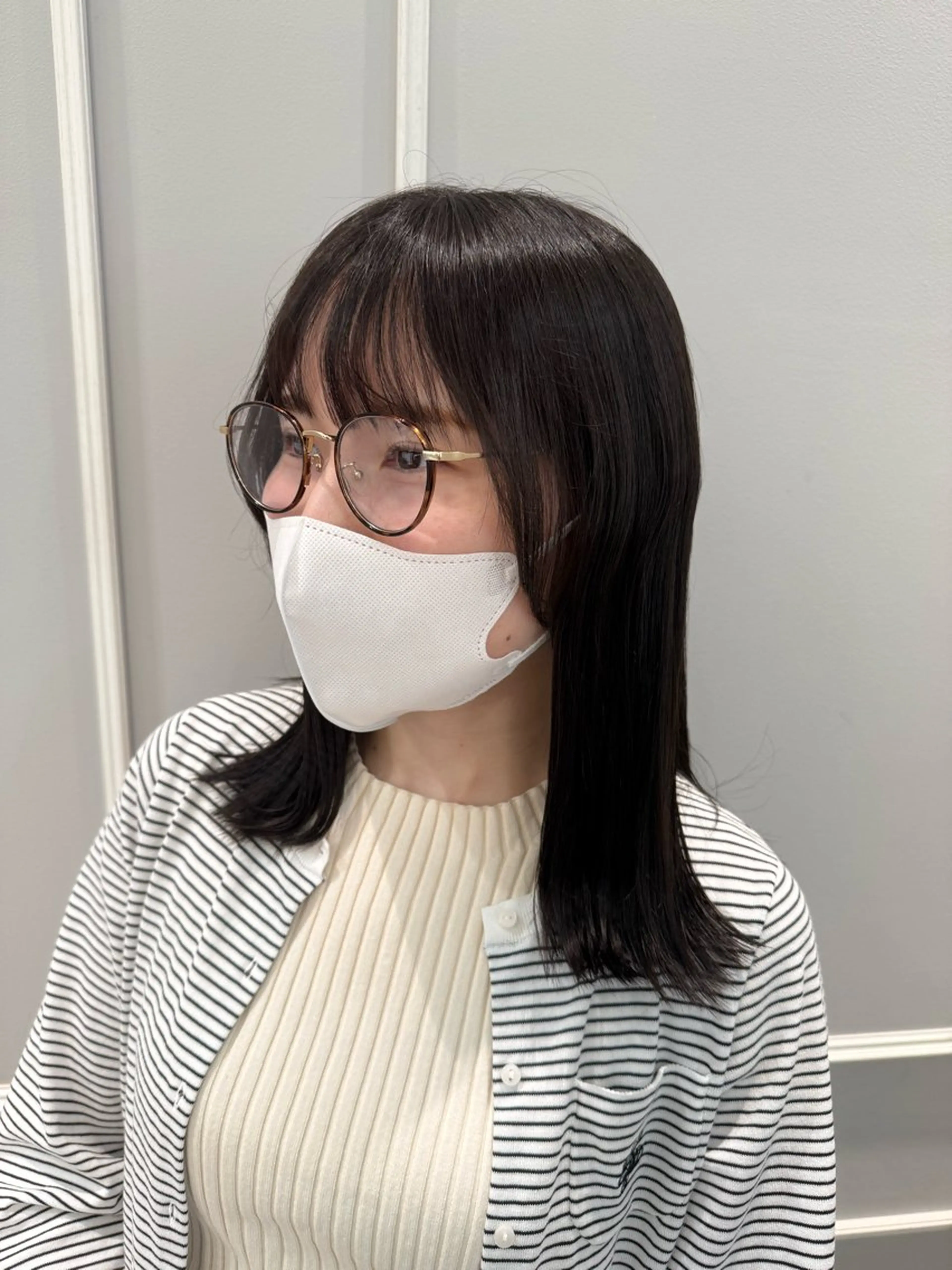 セミロング ねいろ/ カラーモデル募集中のヘアスタイル