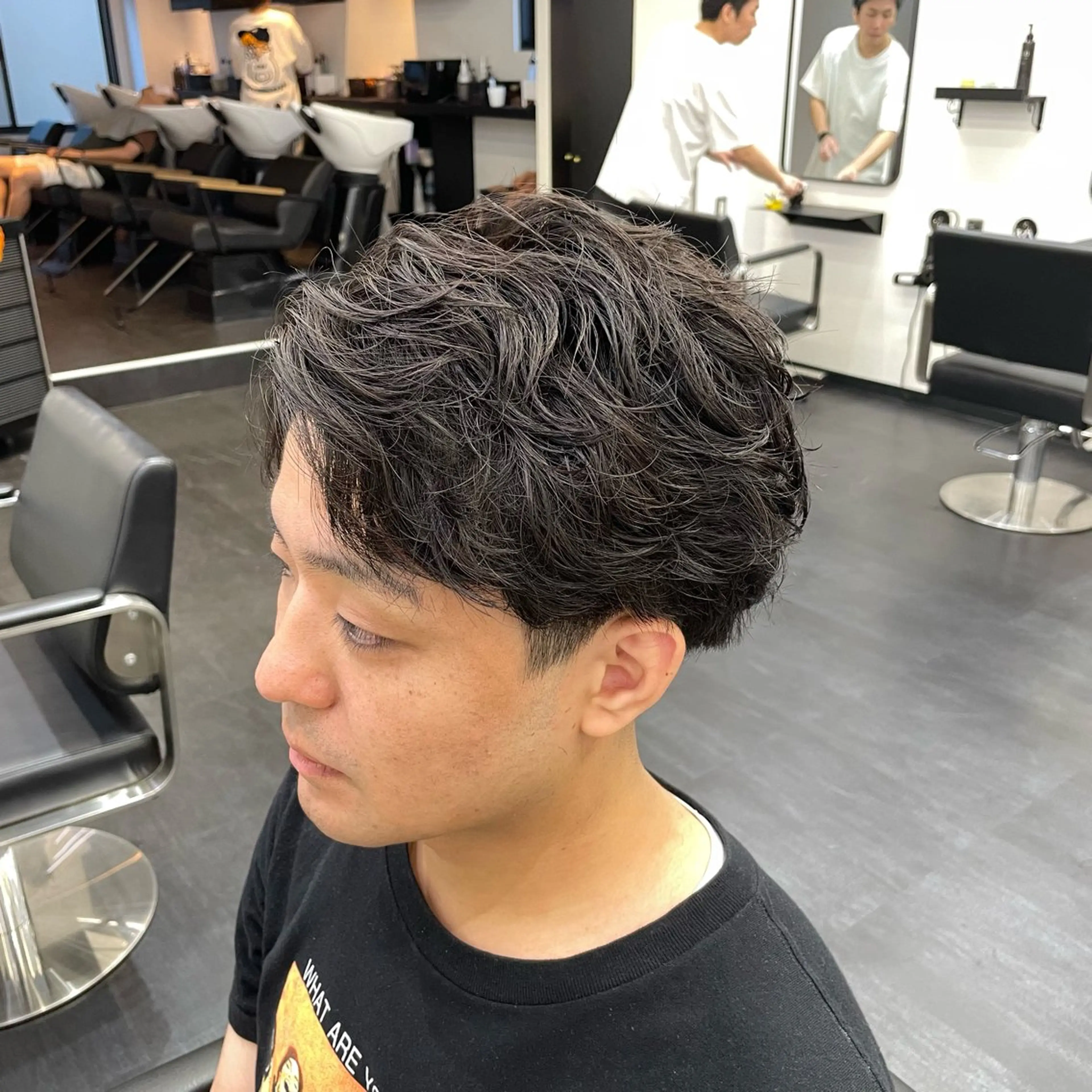 パーマ メンズ カット パーマ ✨ツイスパ特化✨鈴木 遼太のヘアスタイル