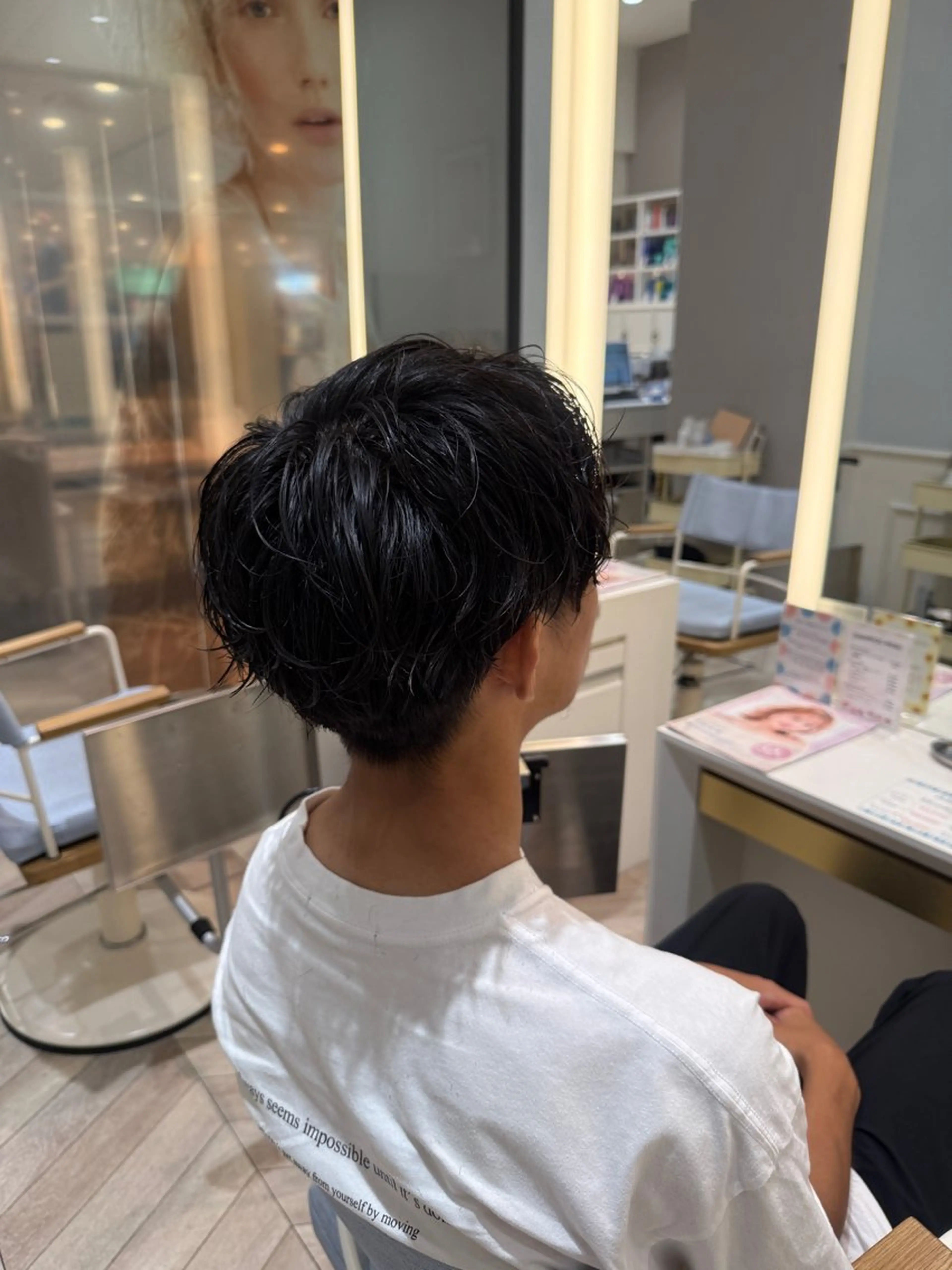 パーマ メンズ 幕内 梨乃亜のヘアスタイル