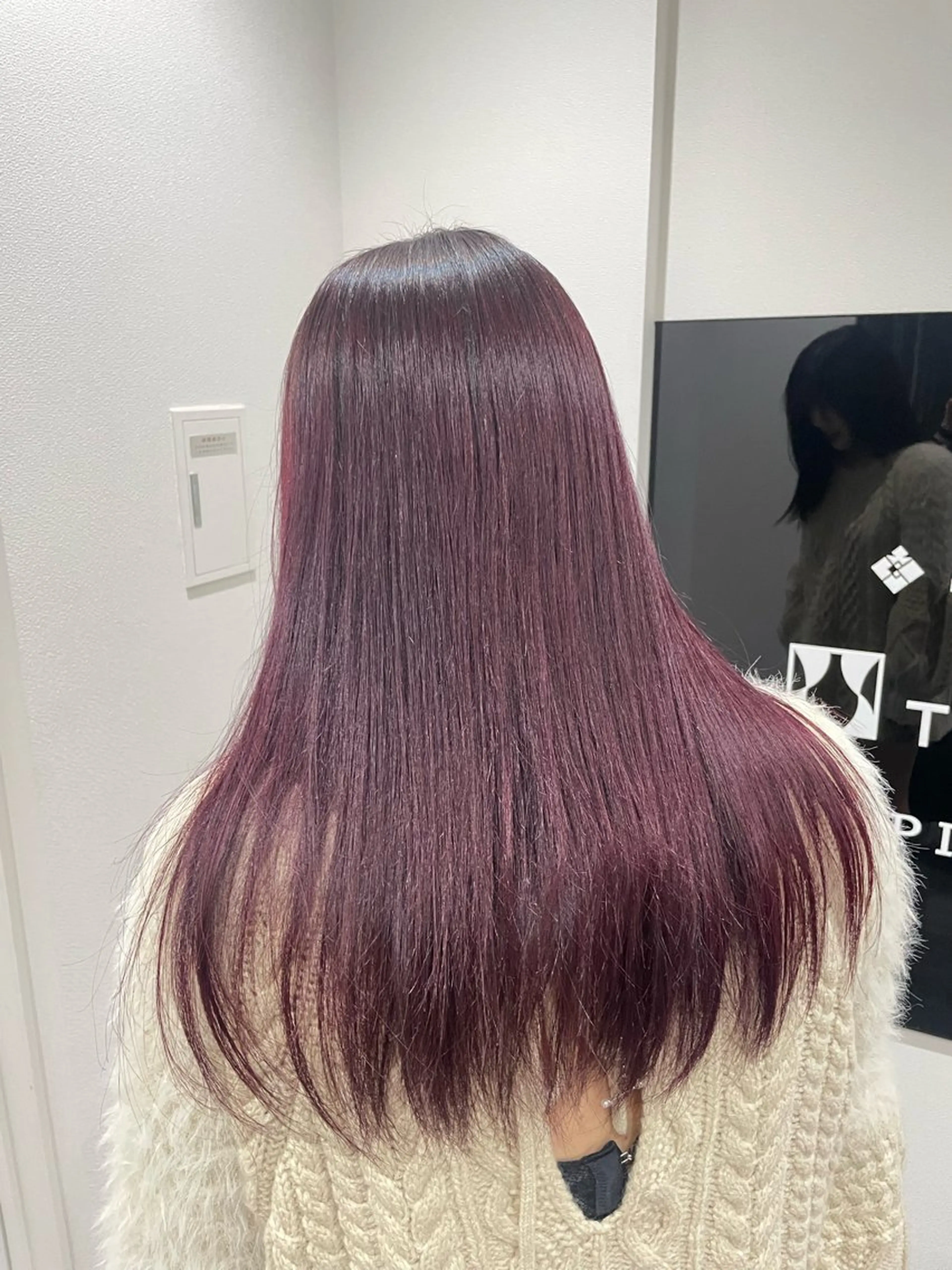 ロング カラー ヘアカラー 平田 七海のヘアスタイル