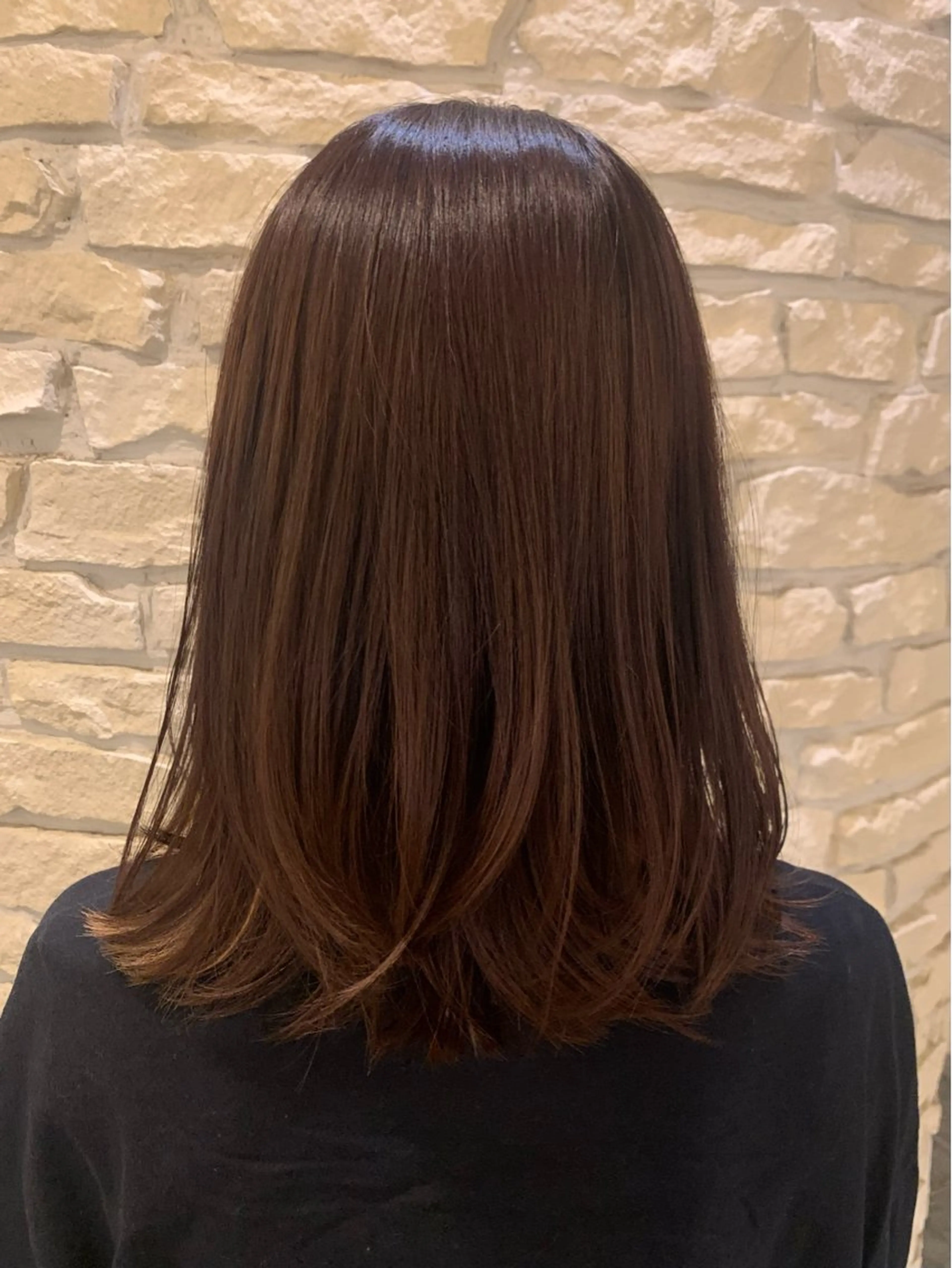 ミディアム ヘアカラー Hair vita所属・Hair vita Namiのヘアスタイル