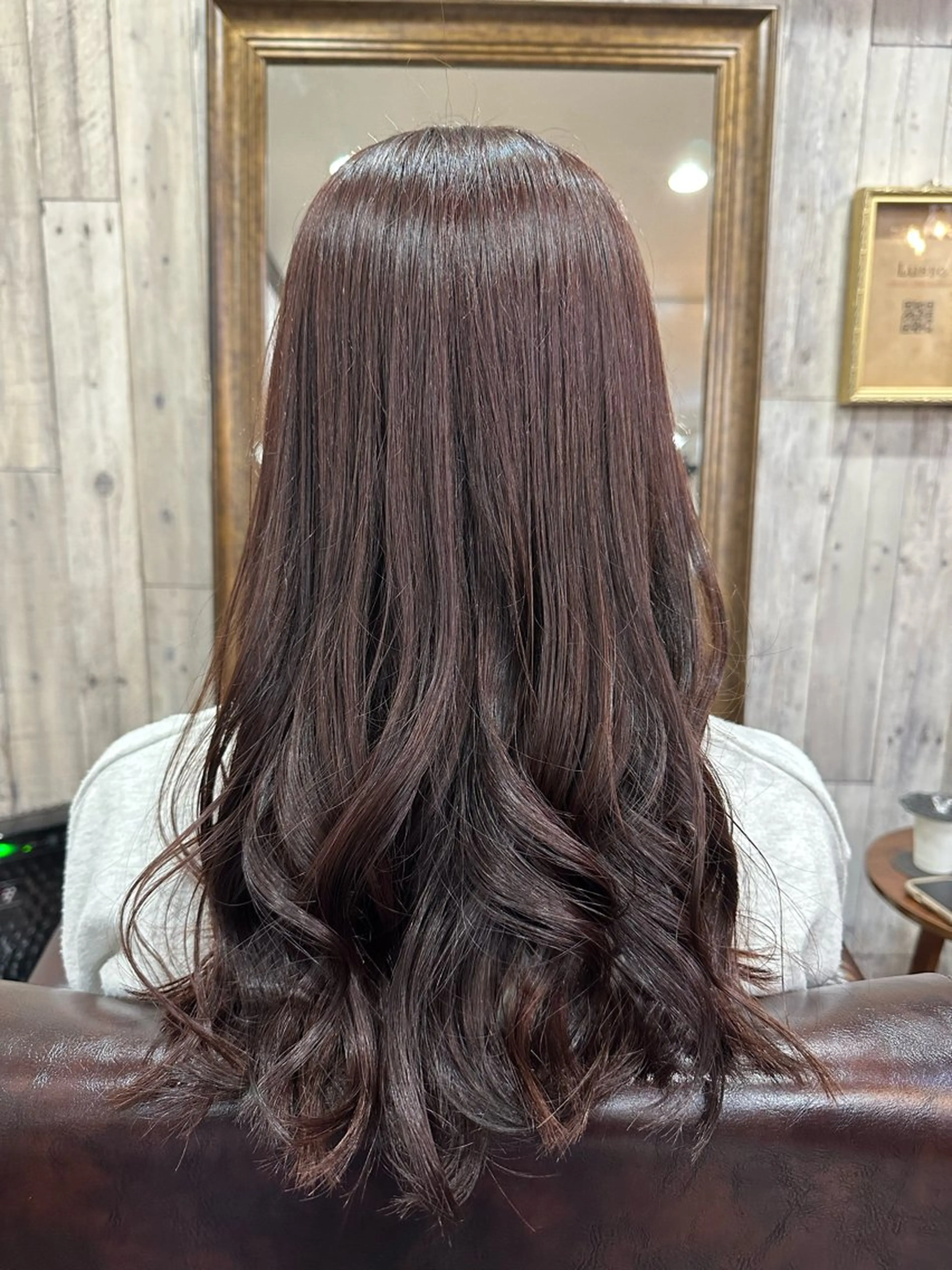 ロング カラー カット ヘアカラー トリートメント 庭山 理沙のヘアスタイル