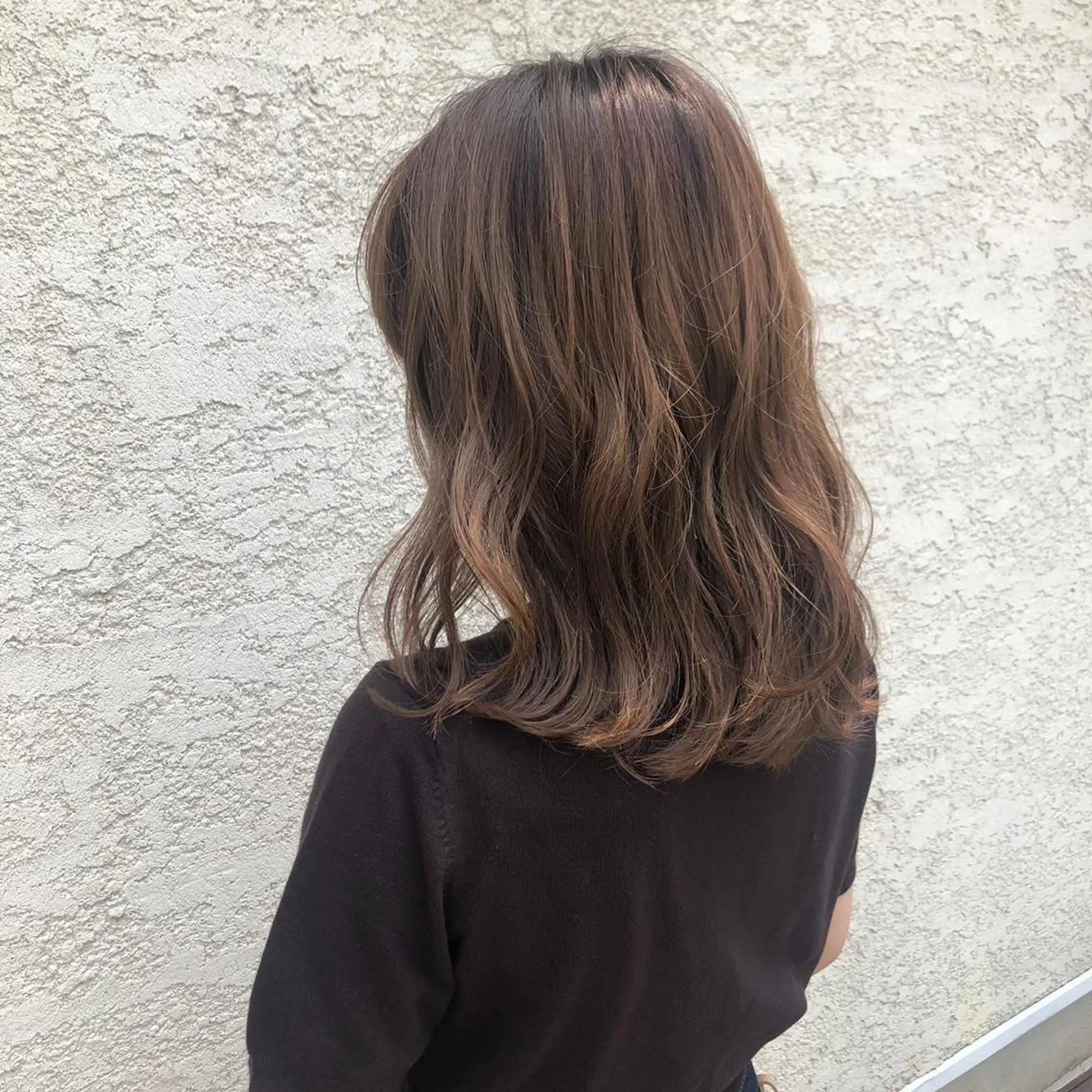 カラー ヘアカラー トリートメント 中津/柔らかカラー/ ナガオ　イズミのヘアスタイル