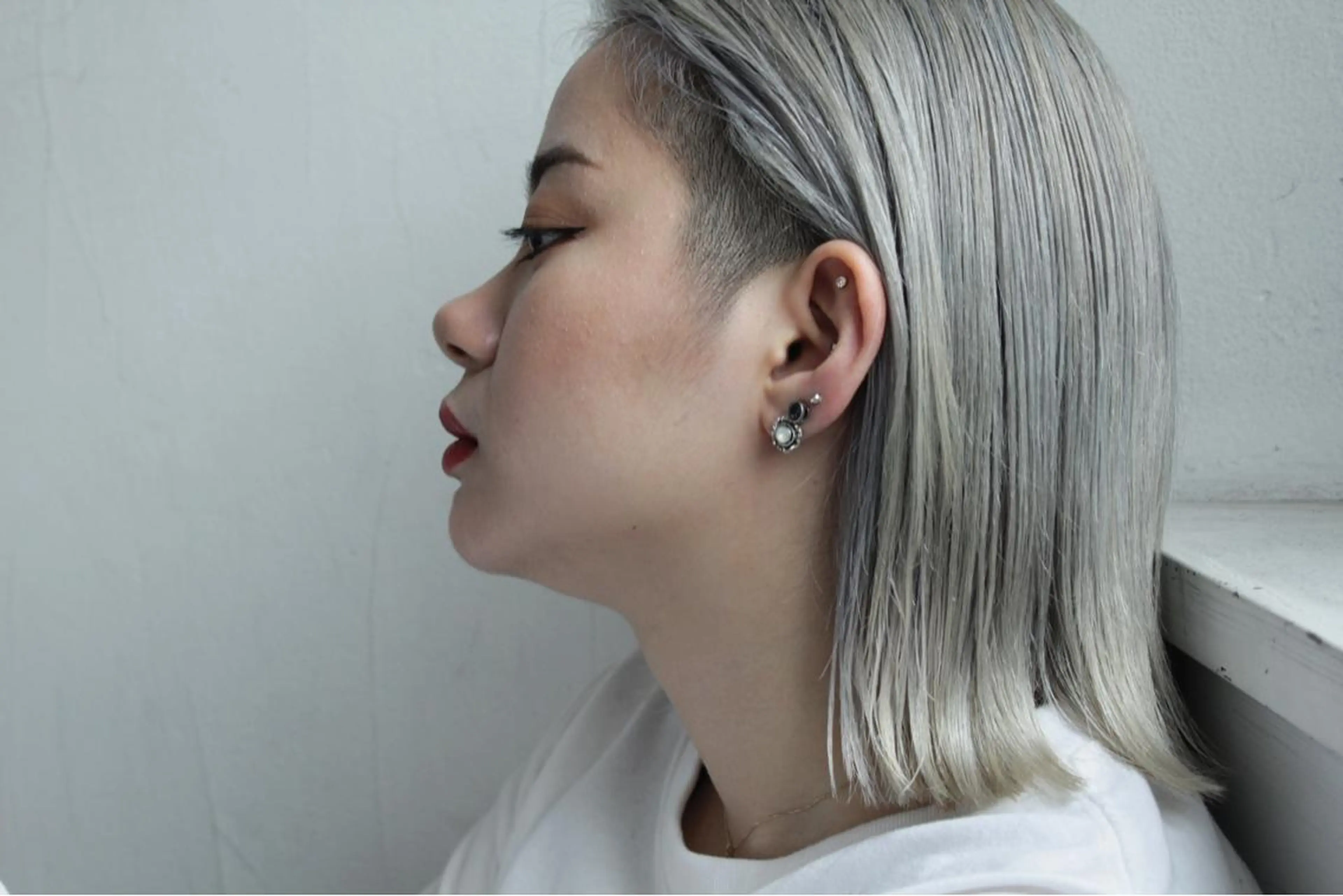 ミディアム カラー ブリーチ ケアブリーチ トリートメント カット ヘアカラー トリートメント パーマ/ボブ 豊浦翔太のヘアスタイル