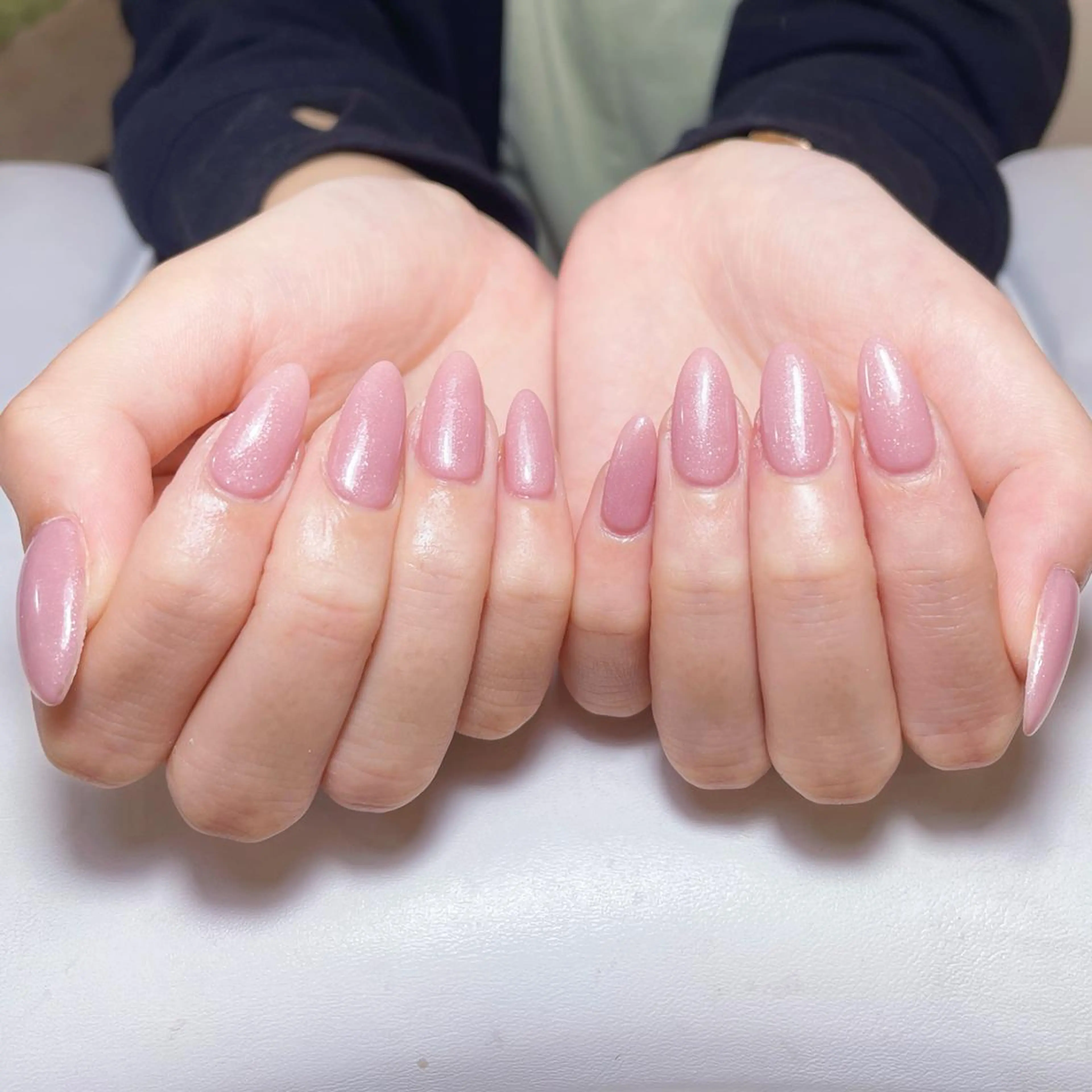 ネイル アートネイル オーロラネイル ガーリー キラキラネイル 韓国ネイル ハンドネイル Nail Monsterのネイルデザイン