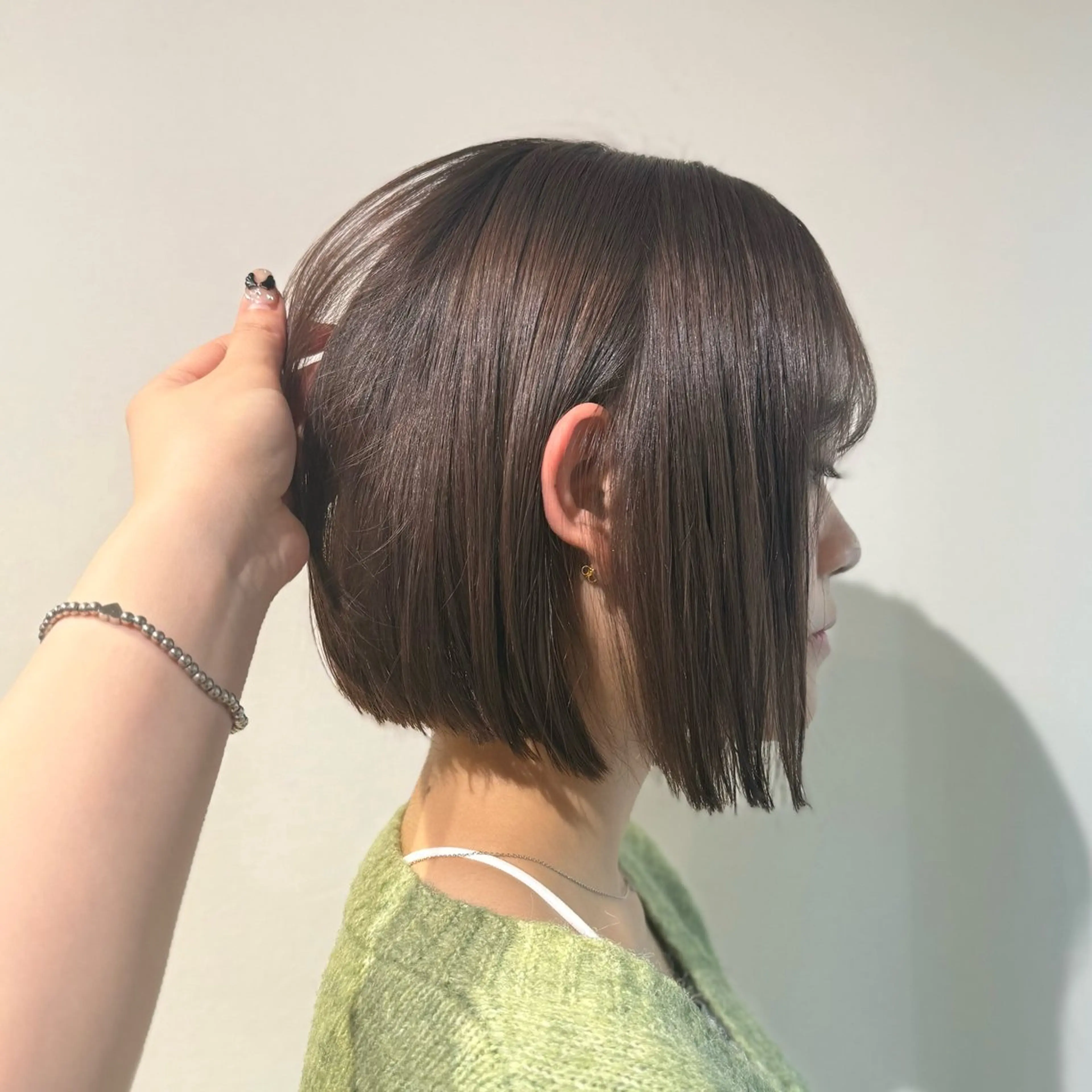 セミロング カラー カット ヘアカラー トリートメント マツエク/men's /透明感/さくらのヘアスタイル