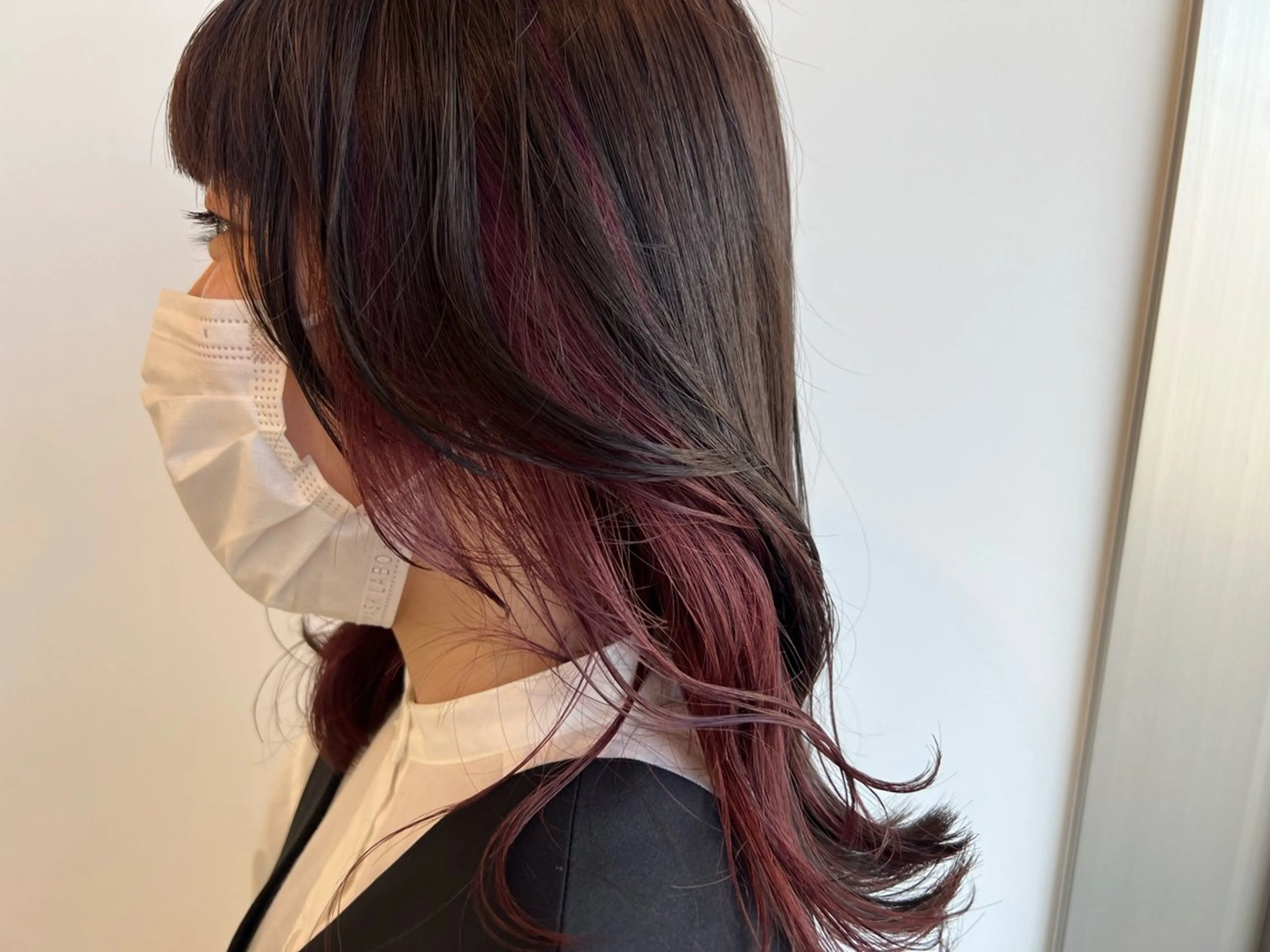 セミロング カラー インナーカラー VOSSO所属・スパニスト/吉澤 大和のヘアスタイル