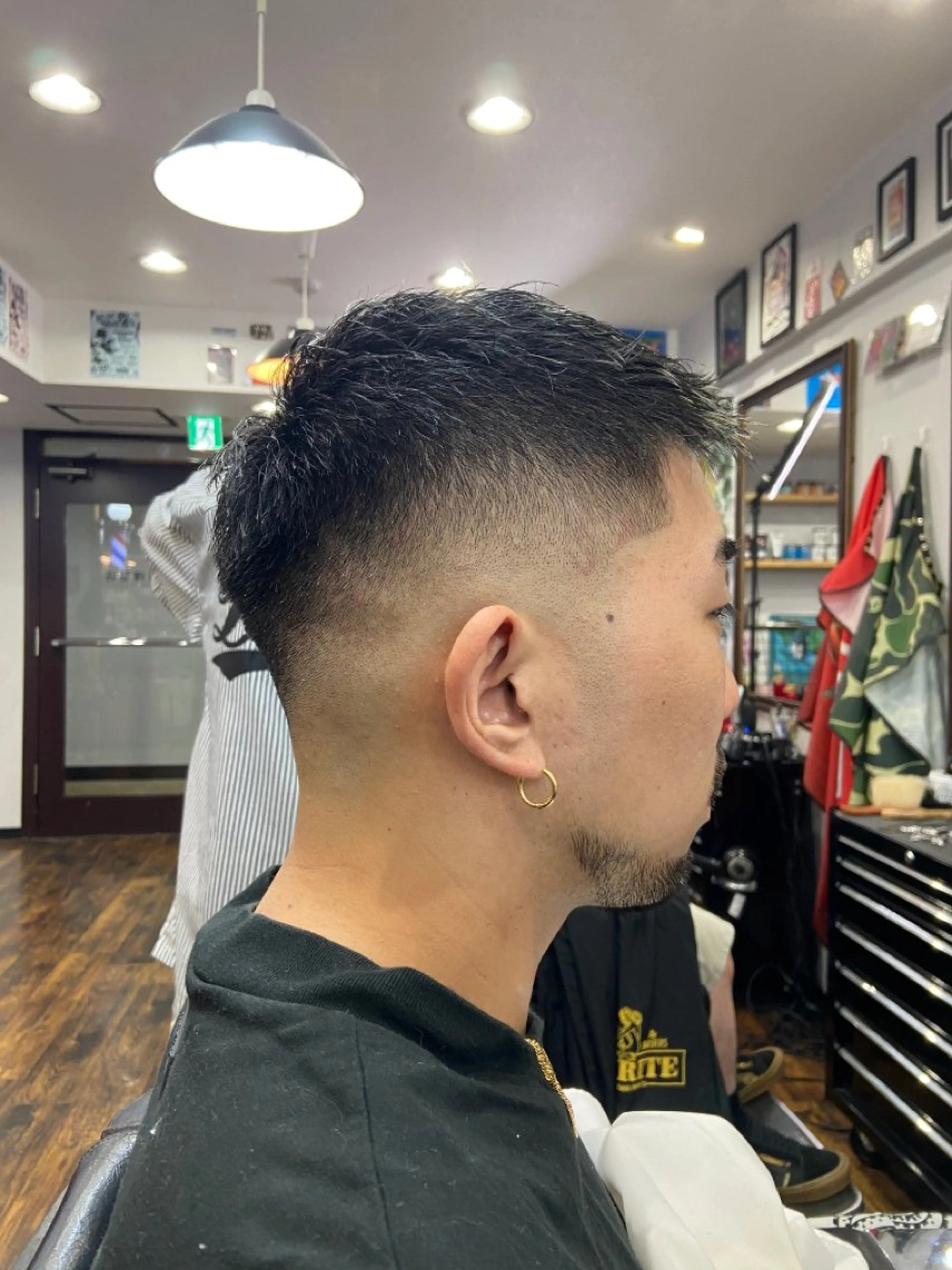 ショート メンズ 上田理髪店所属・💈Renma💈 【fade】必見‼️のヘアスタイル