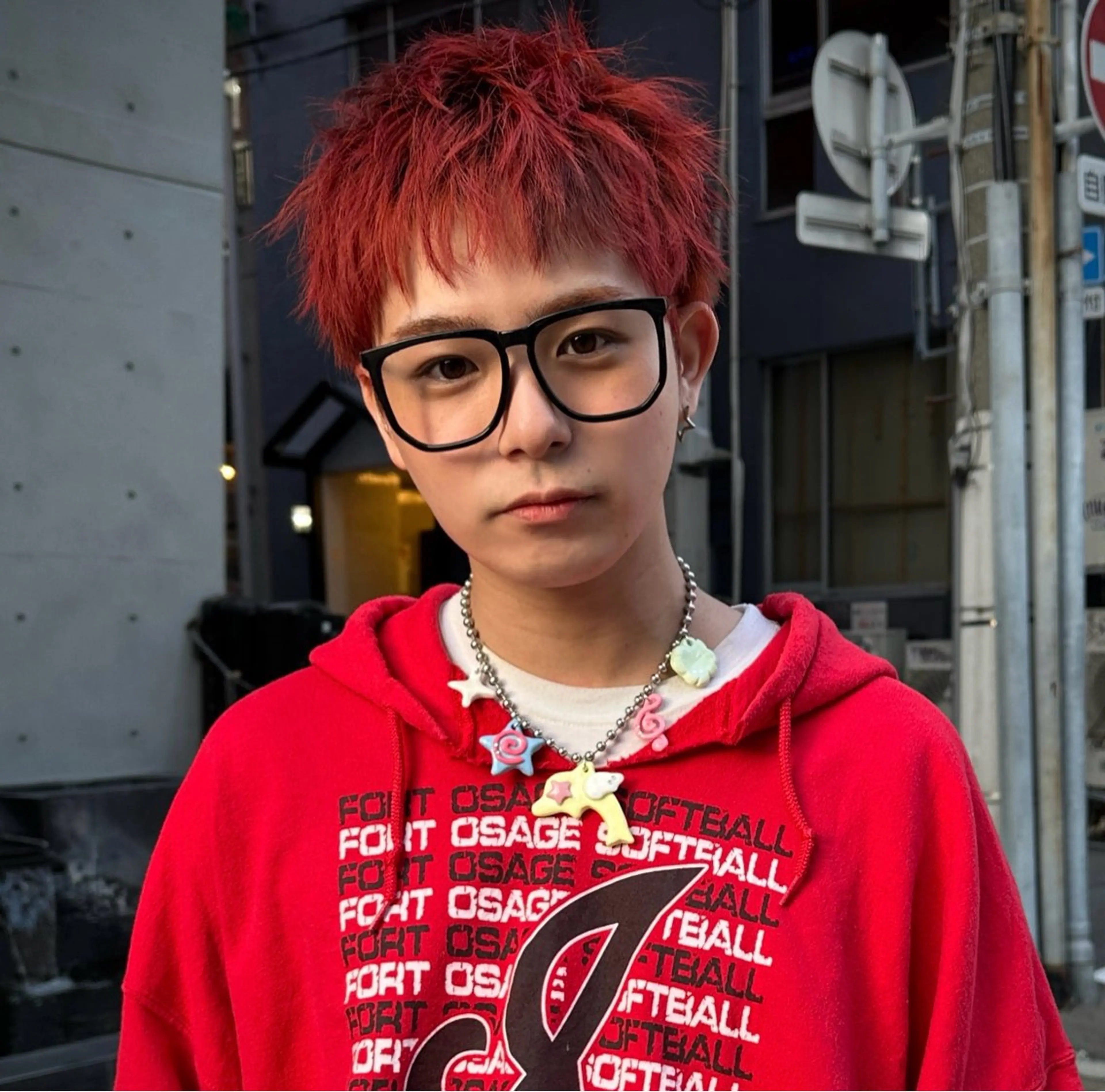 ショート カラー メンズ ショートヘア カット ヘアカラー mellow所属・顔周りデザイン/ ハイトーン/多田悠馬のヘアスタイル