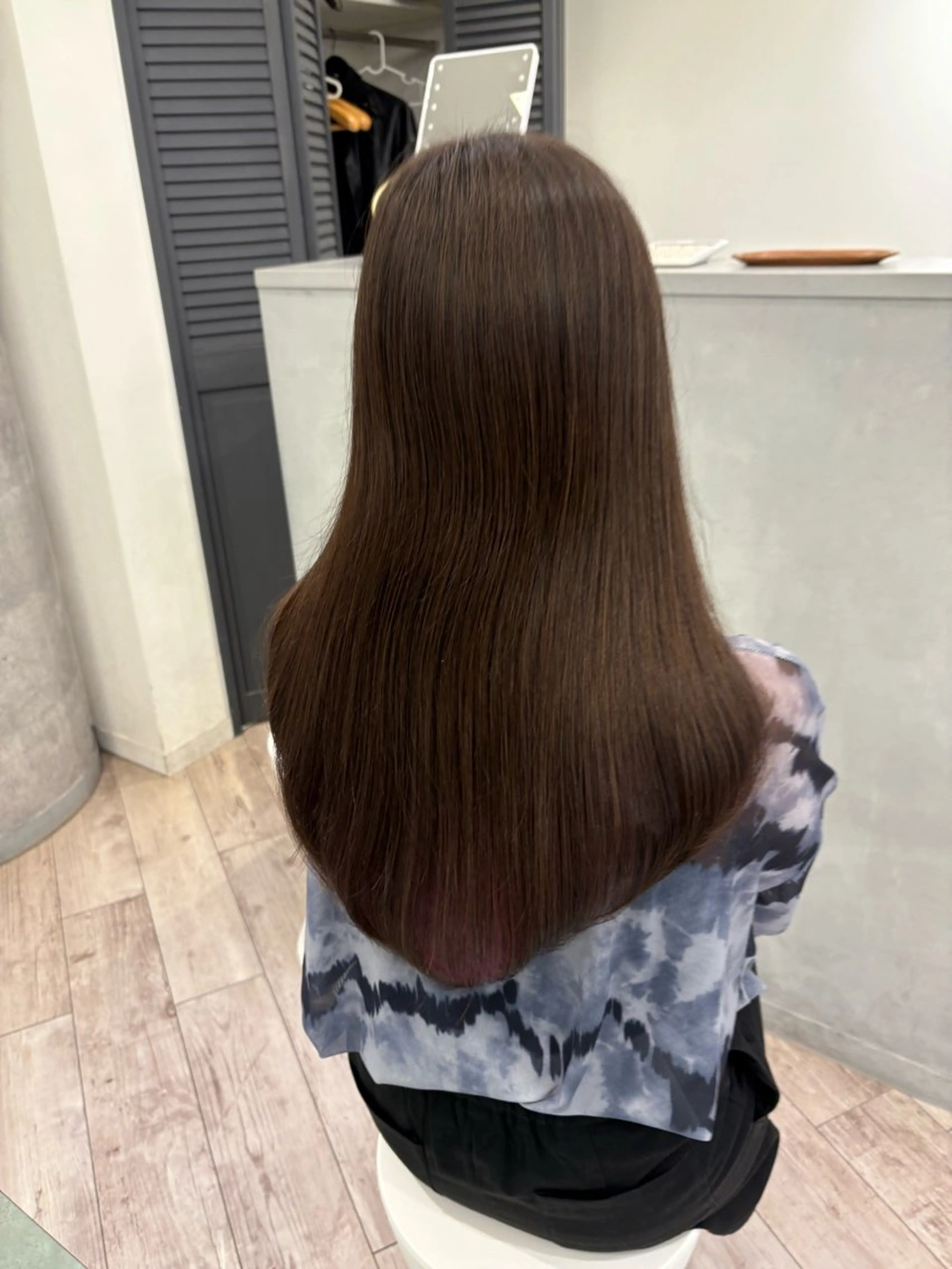 ロング レイヤーカット ローレイヤー ケアブリーチ🌟 ♢WATARU♢のヘアスタイル