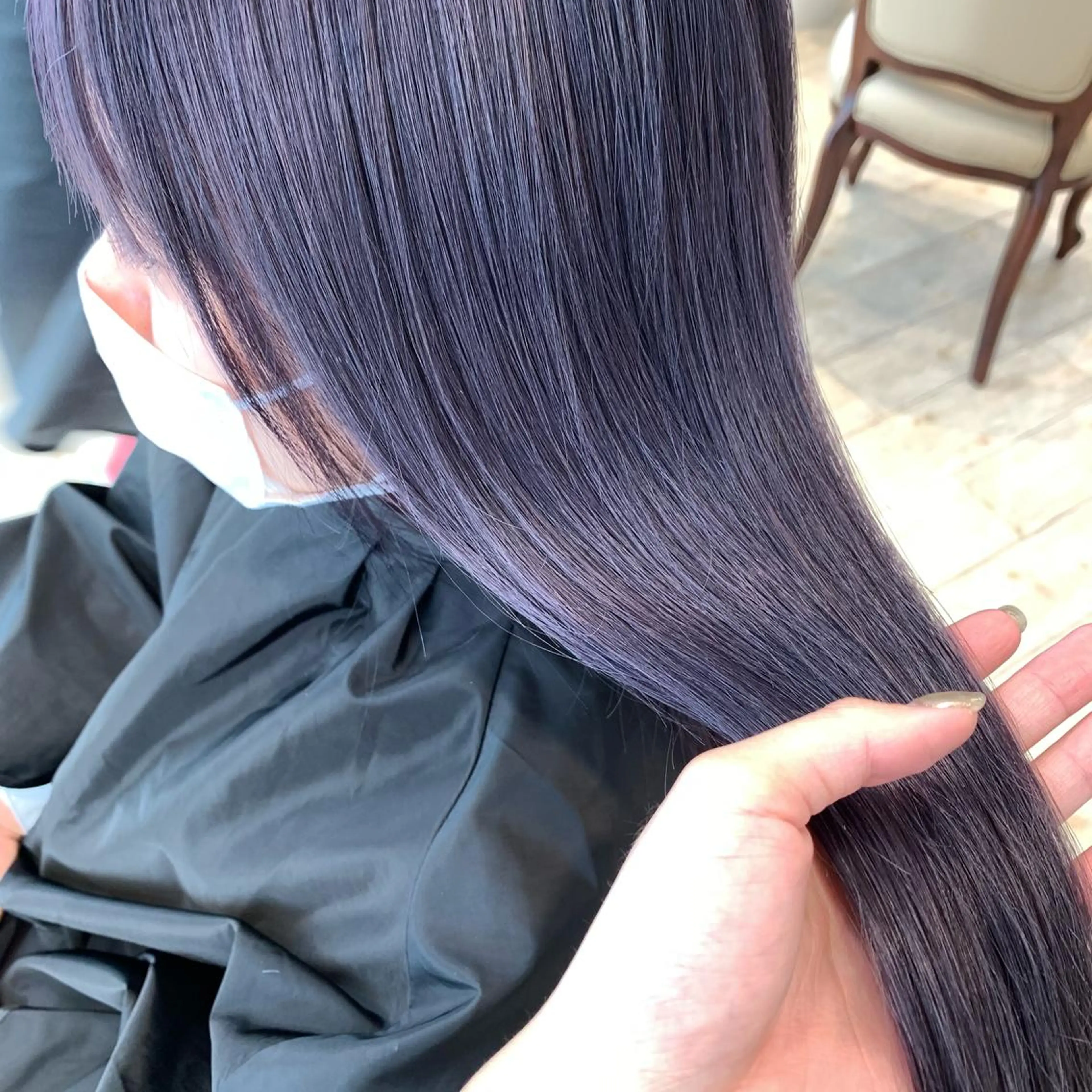 カラー サソウ ユリエ🥥のヘアスタイル