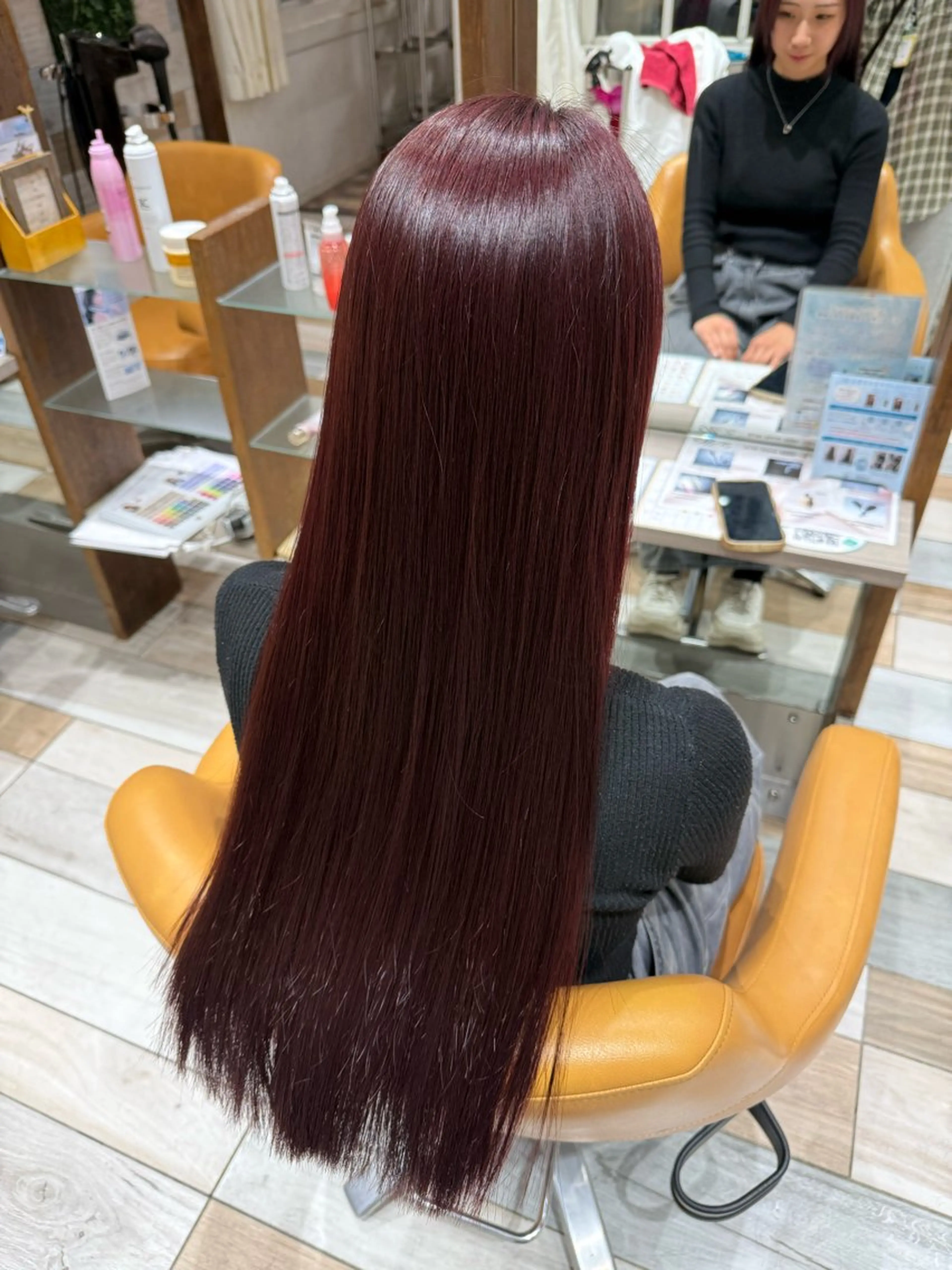 モデル様限定 Wカラー(ブリーチなしのカラー)の写真