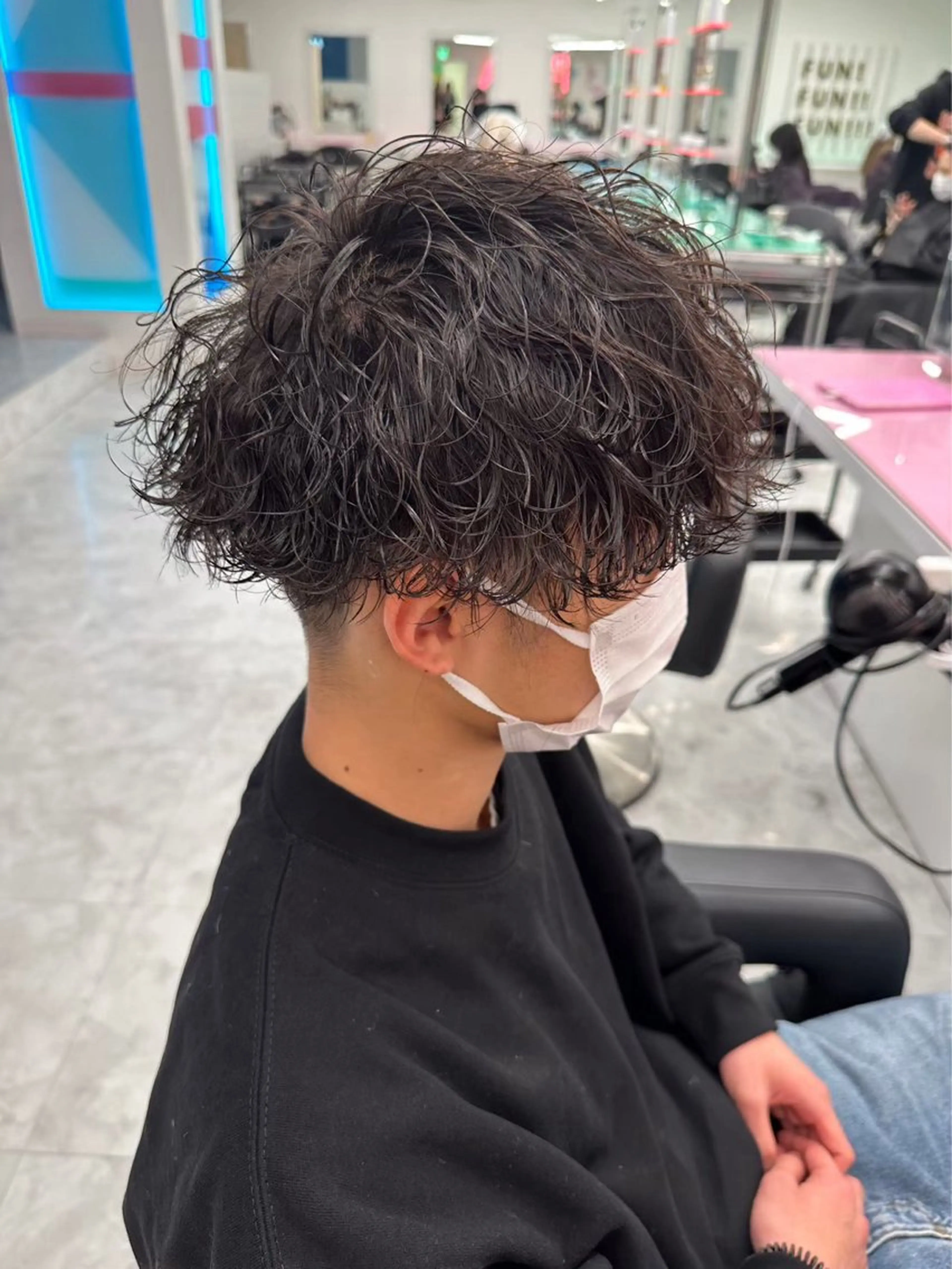 パーマ メンズ カット パーマ 🌟あゆ🌟 女子ウケスタイルのヘアスタイル