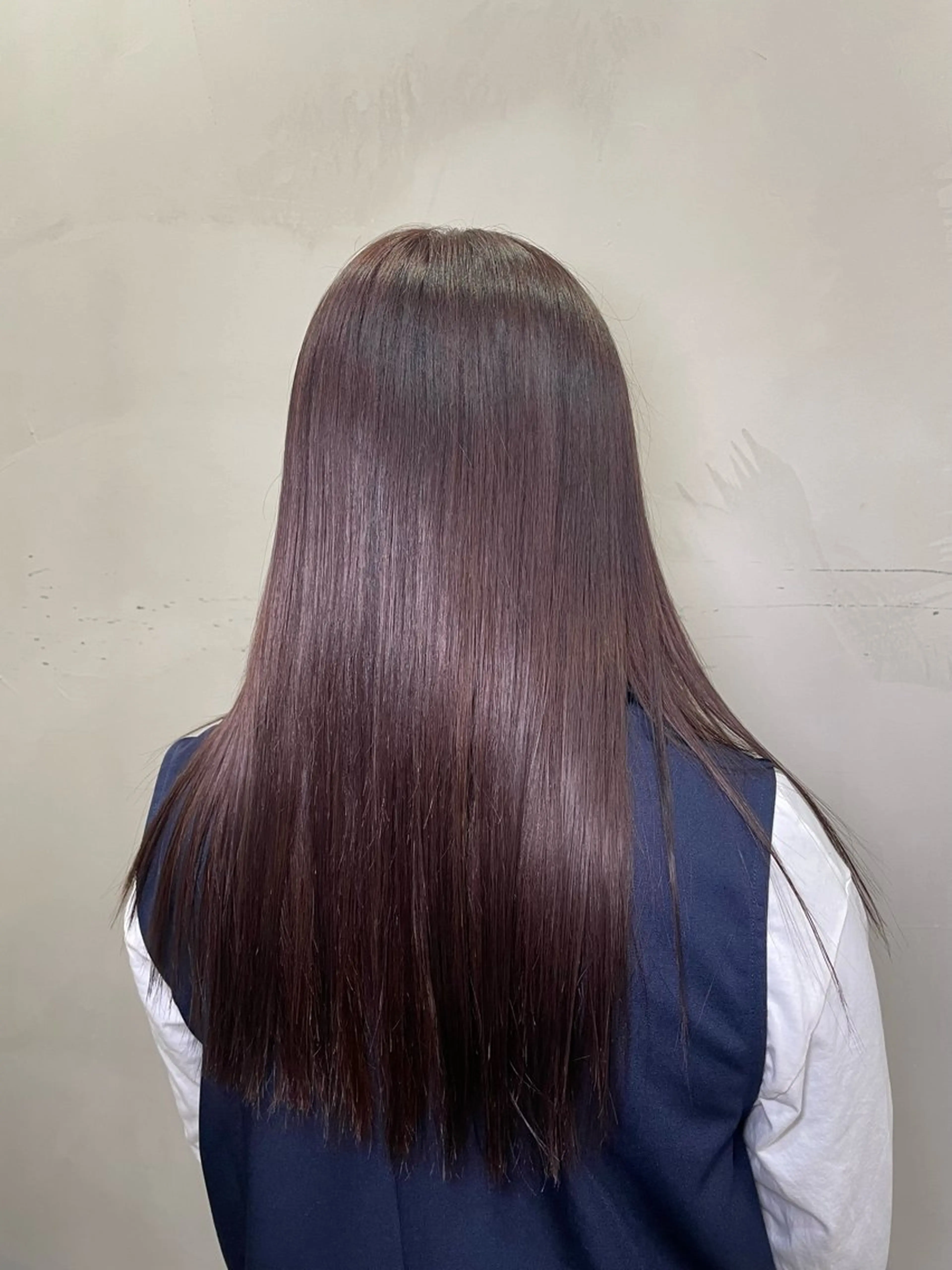 ロング カラー ブラウンカラー ピンクカラー ピンクブラウン 髪質改善 ヘアカラー Relation所属・伊藤 実悠/豊橋/ カットモデル募集中のヘアスタイル