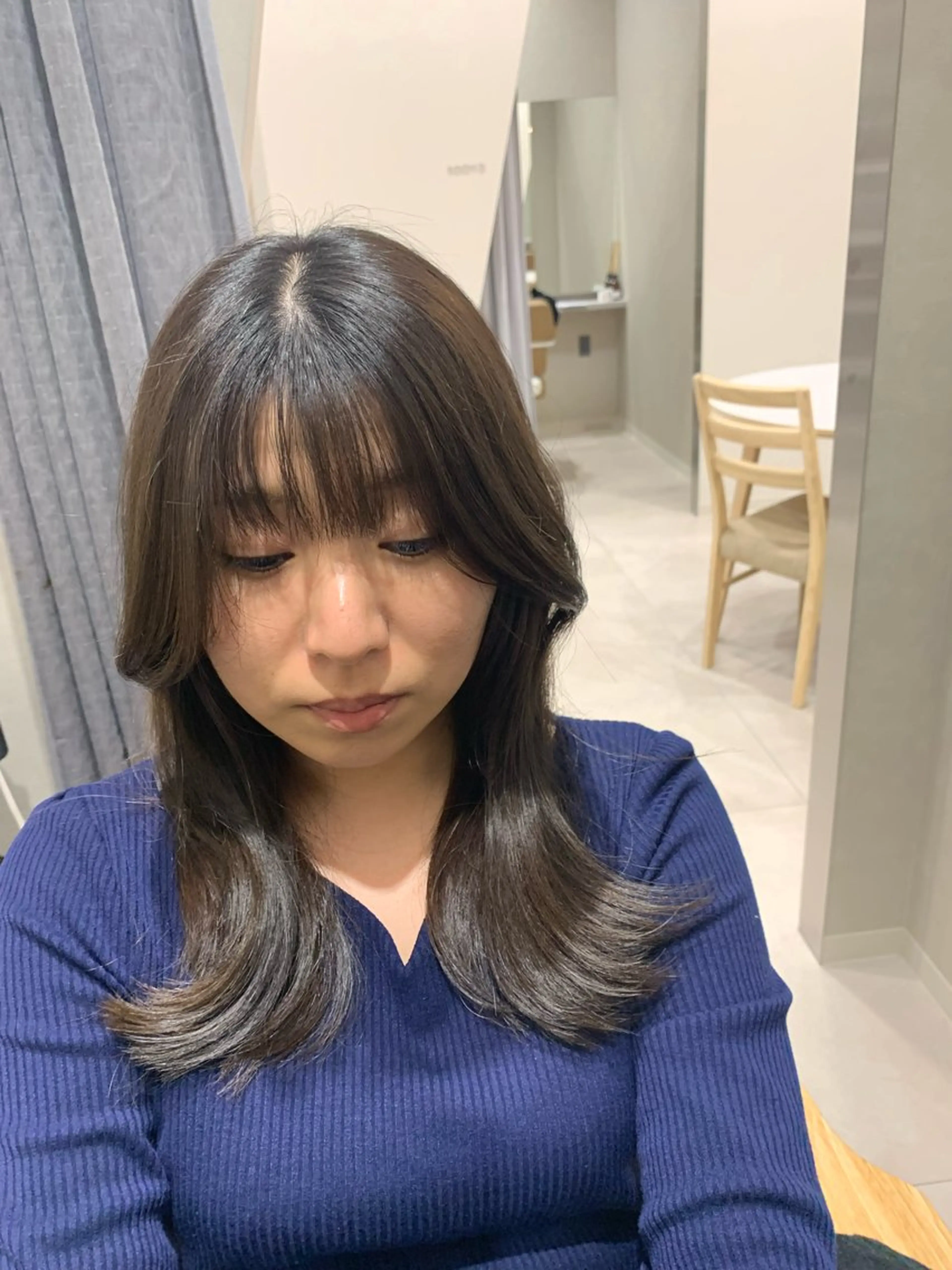 ロング カット ヘアカラー トリートメント N°ナンバー _naoのヘアスタイル