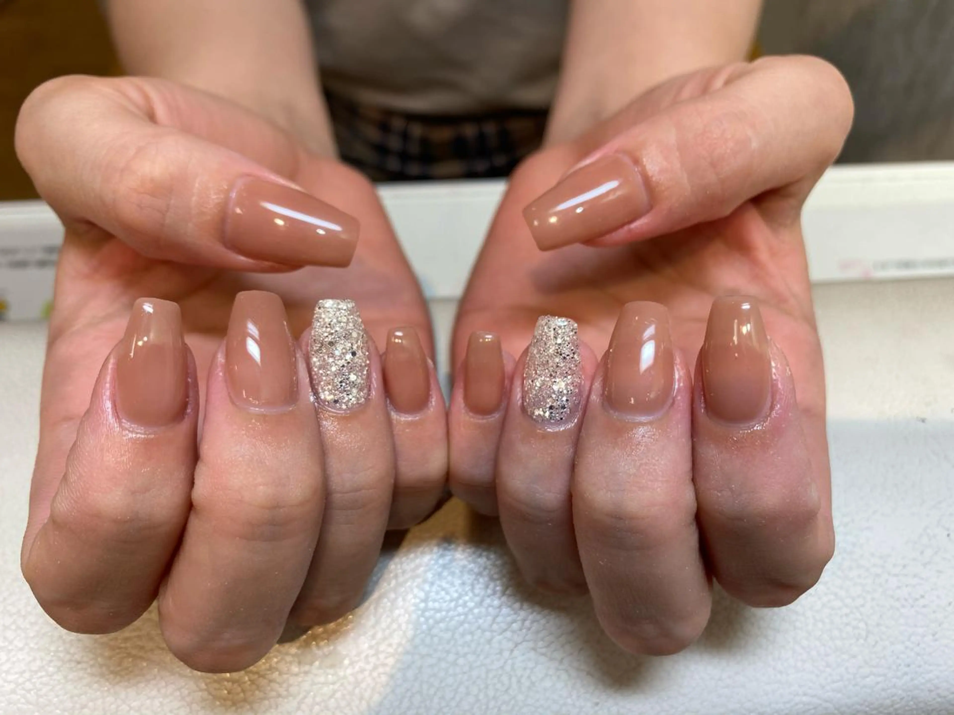 ネイル ラメ(グリッター) ハンドネイル Bianca 美浜店 masuのネイルデザイン