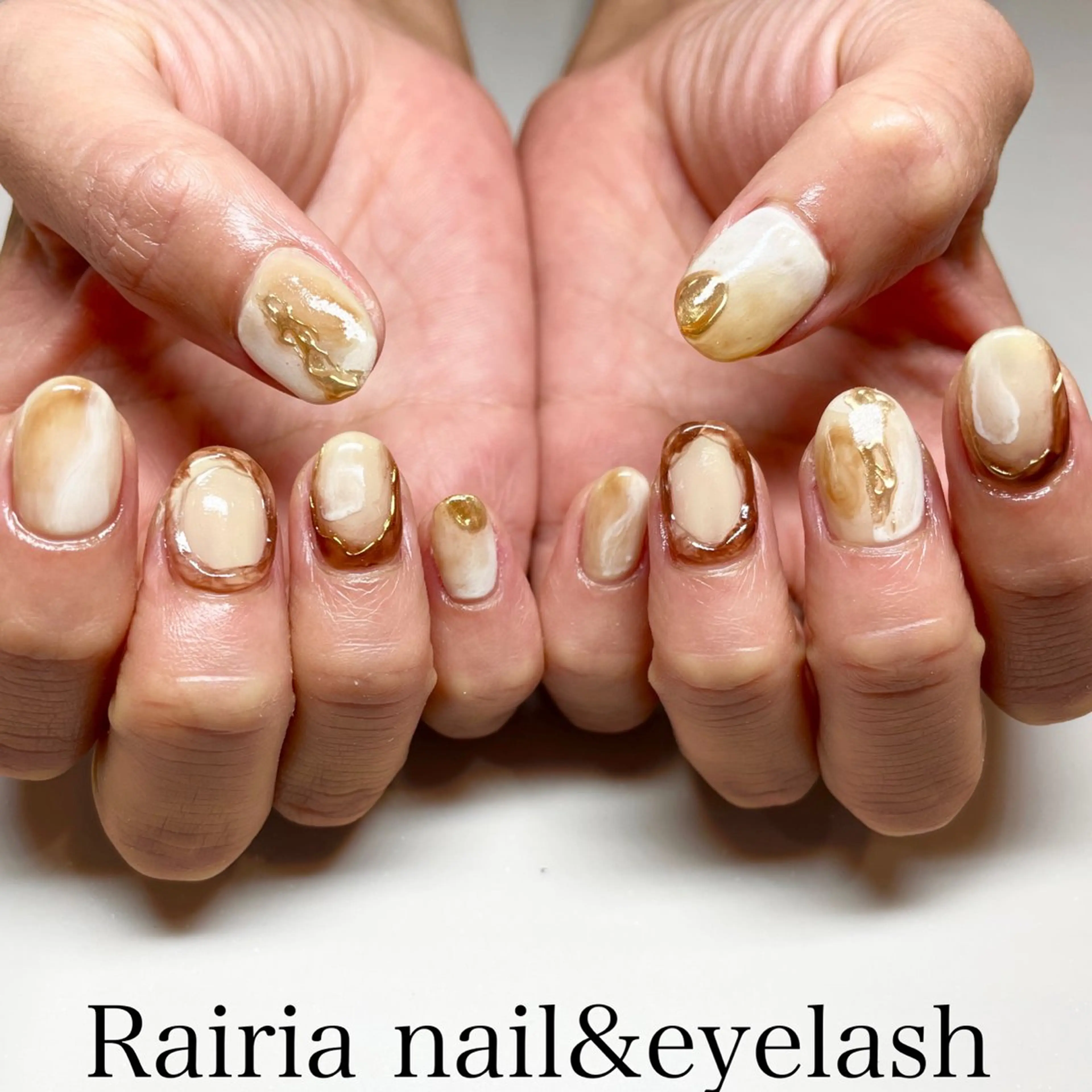 ネイル 持ち込み ハンドネイル Rairia nail&eyelash小岩店所属・Rairianail 小岩店のネイルデザイン