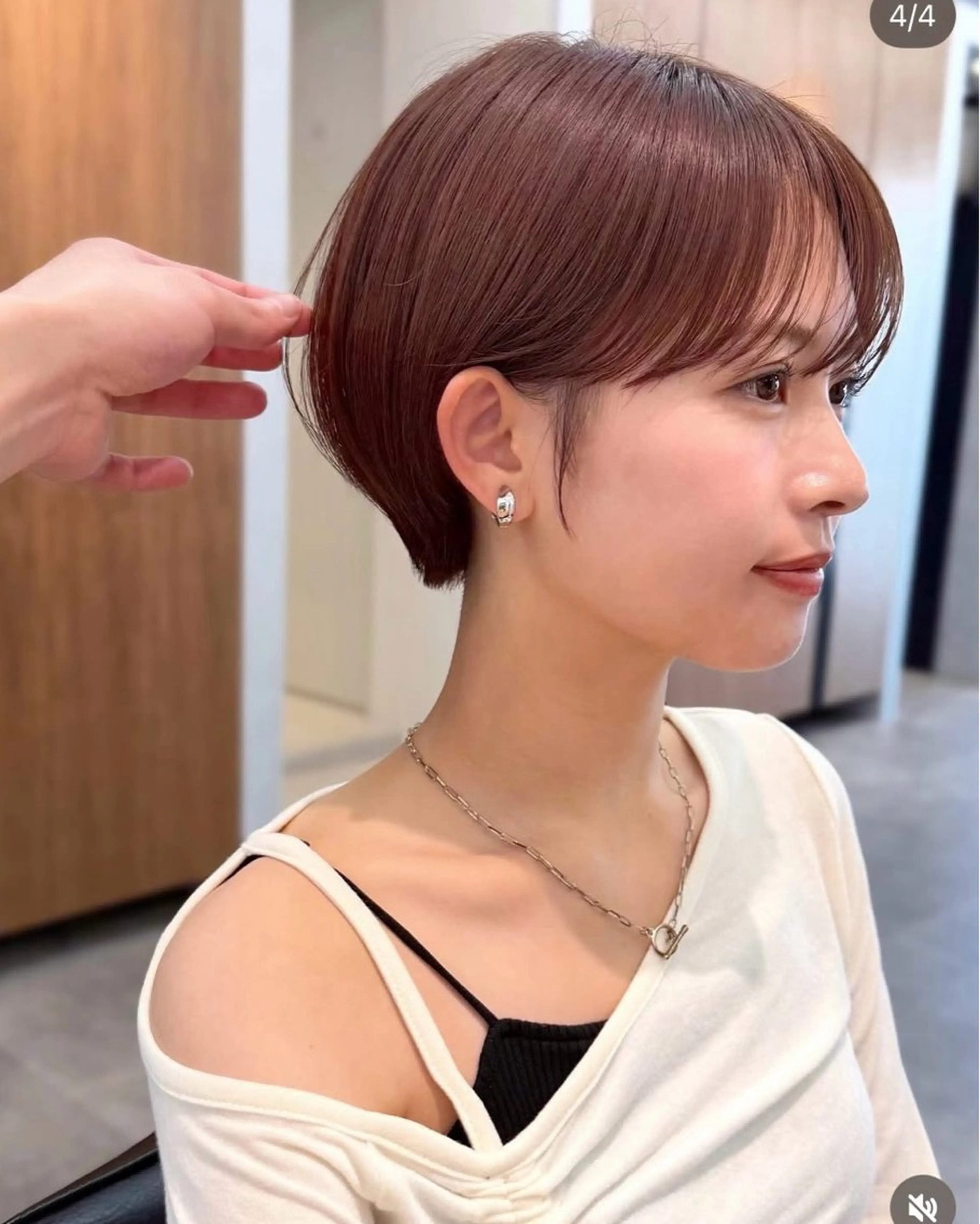 【11/28表参道店9:30​〜​】🩰ショートカットmodel🎀(⚠︎︎補足説明必読)【チェックモデル】《謝礼金あり》の写真