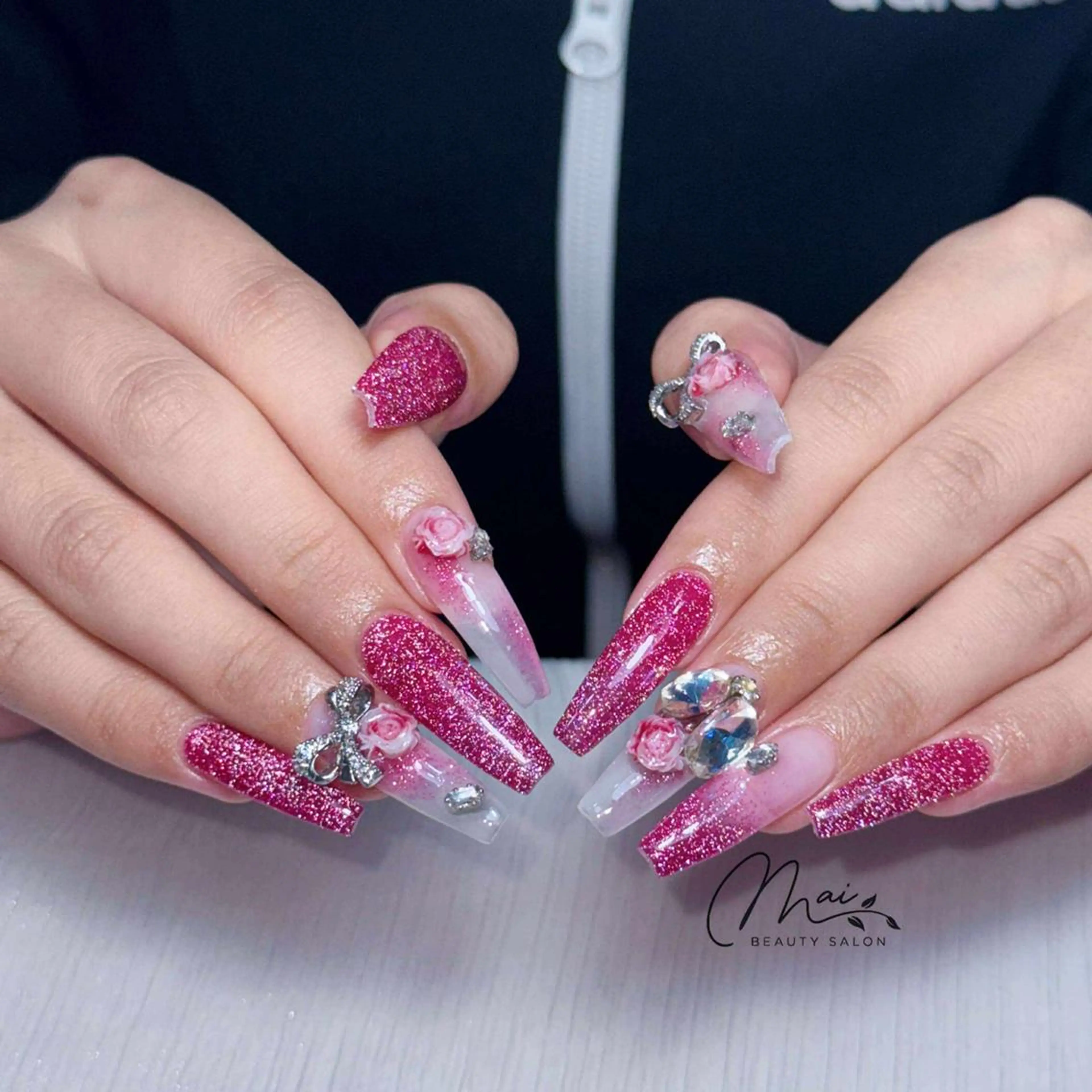 ネイル ジェルネイル パラジェル ワンホンネイル MaiBeauty HaNaのネイルデザイン