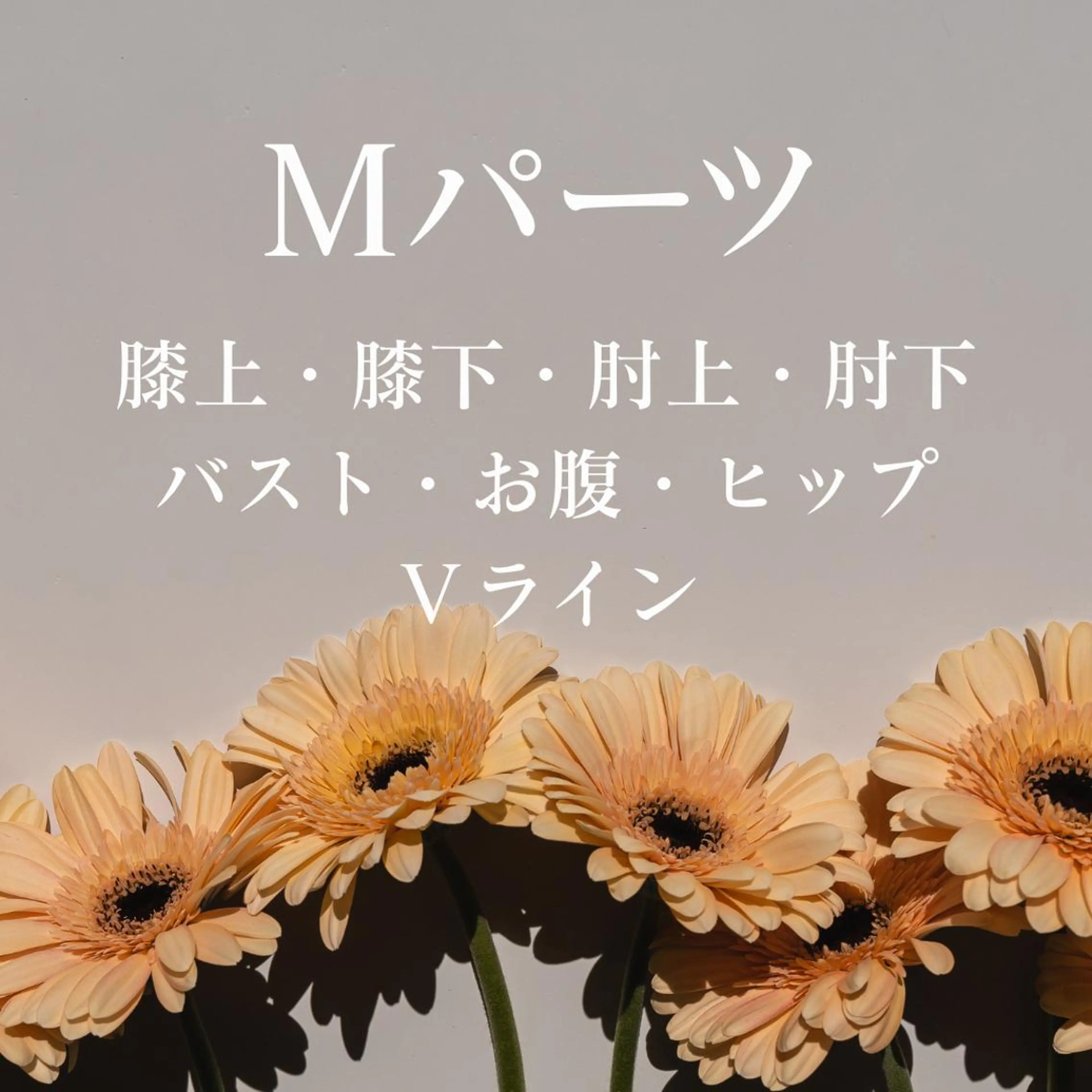 【破格に脱毛💣】Mパーツ/選べるパーツ脱毛☆何箇所でも可能◎ ※女性限定の写真