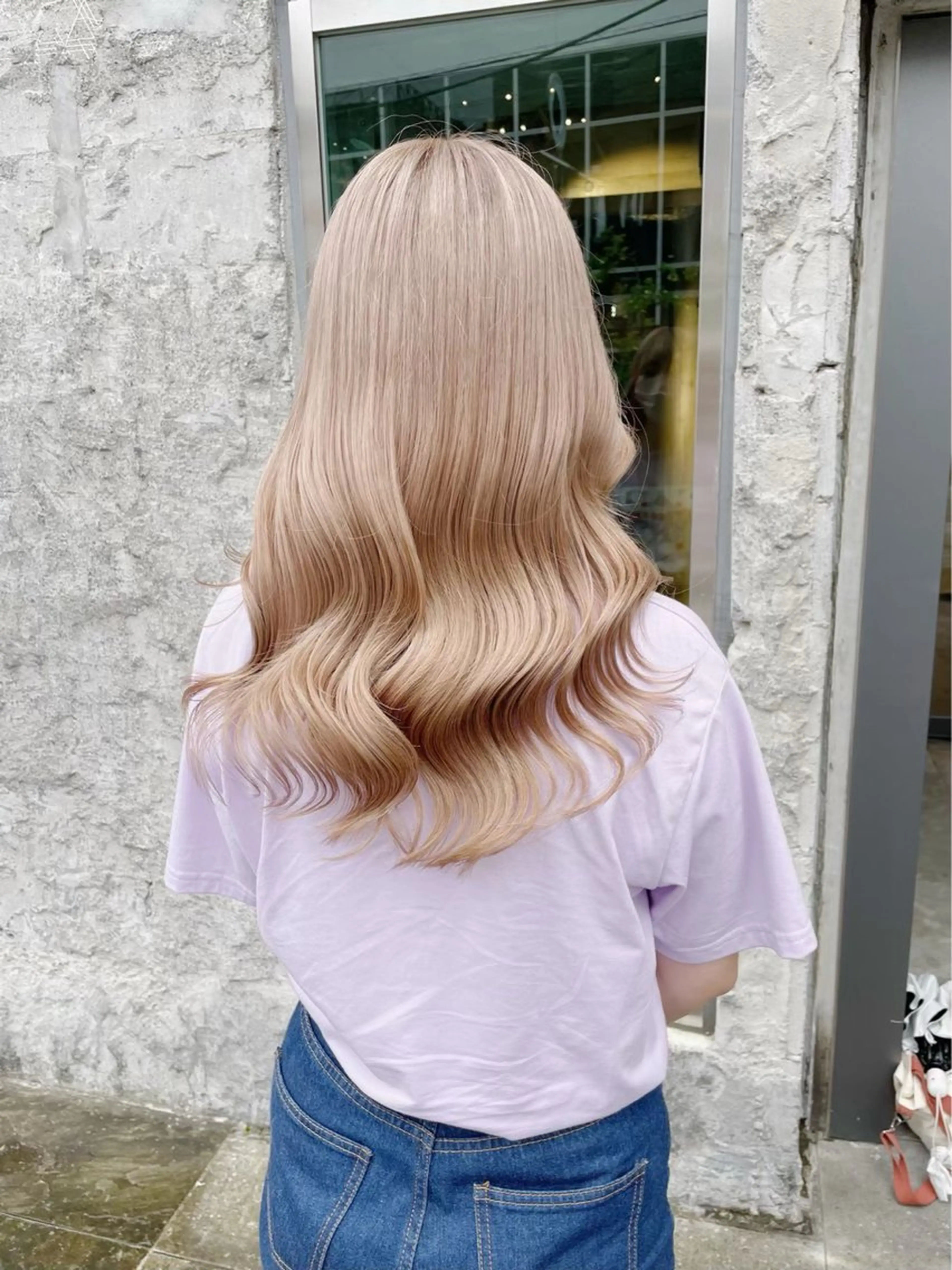 ロング カラー ヘアカラー トリートメント 🪞透明感カラー🫧 はづき🪞のヘアスタイル