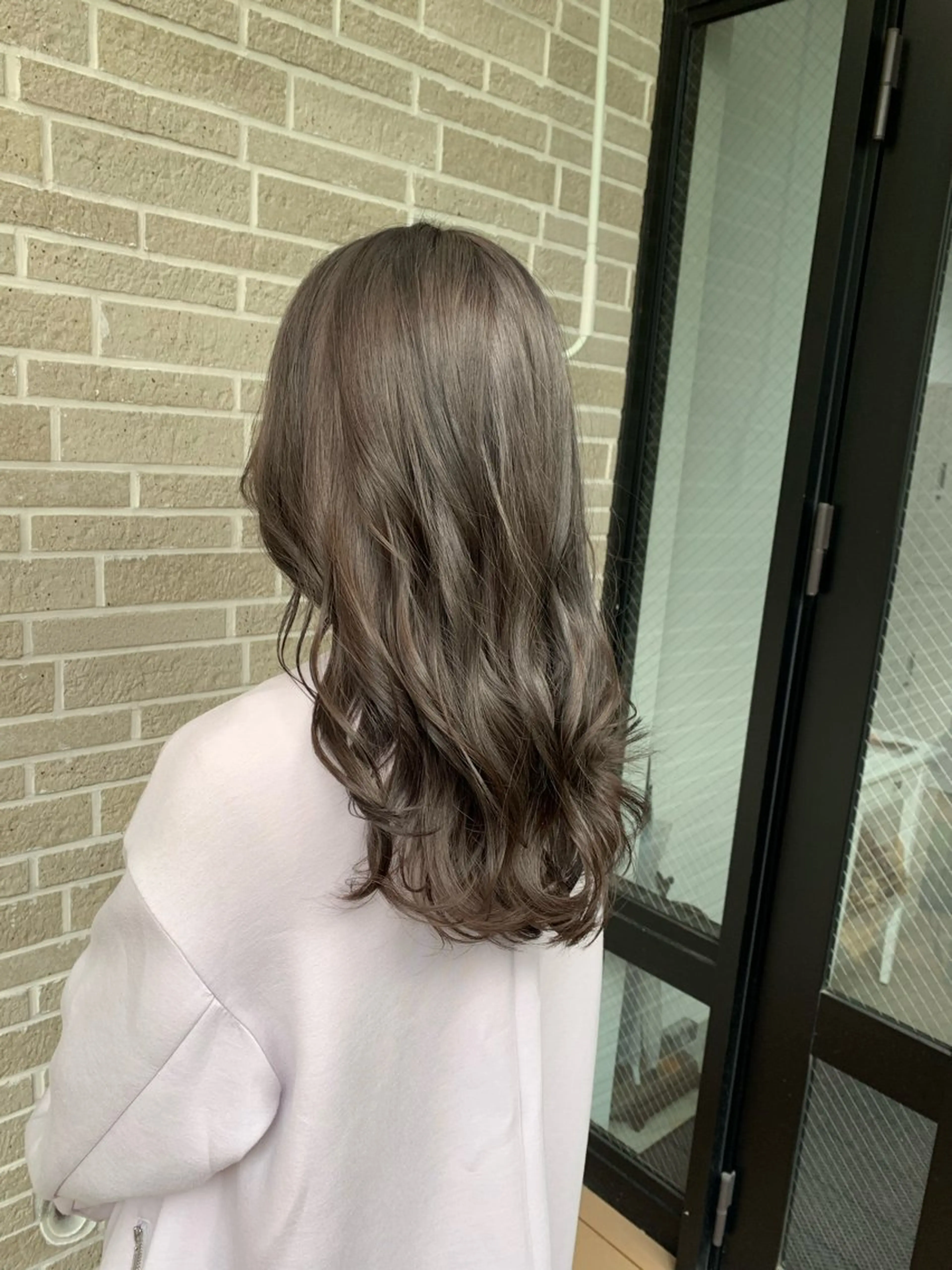 ロング カラー ヘアアレンジ カット ヘアカラー トリートメント kei﹏ ﹏ ✄ zina博多のヘアスタイル