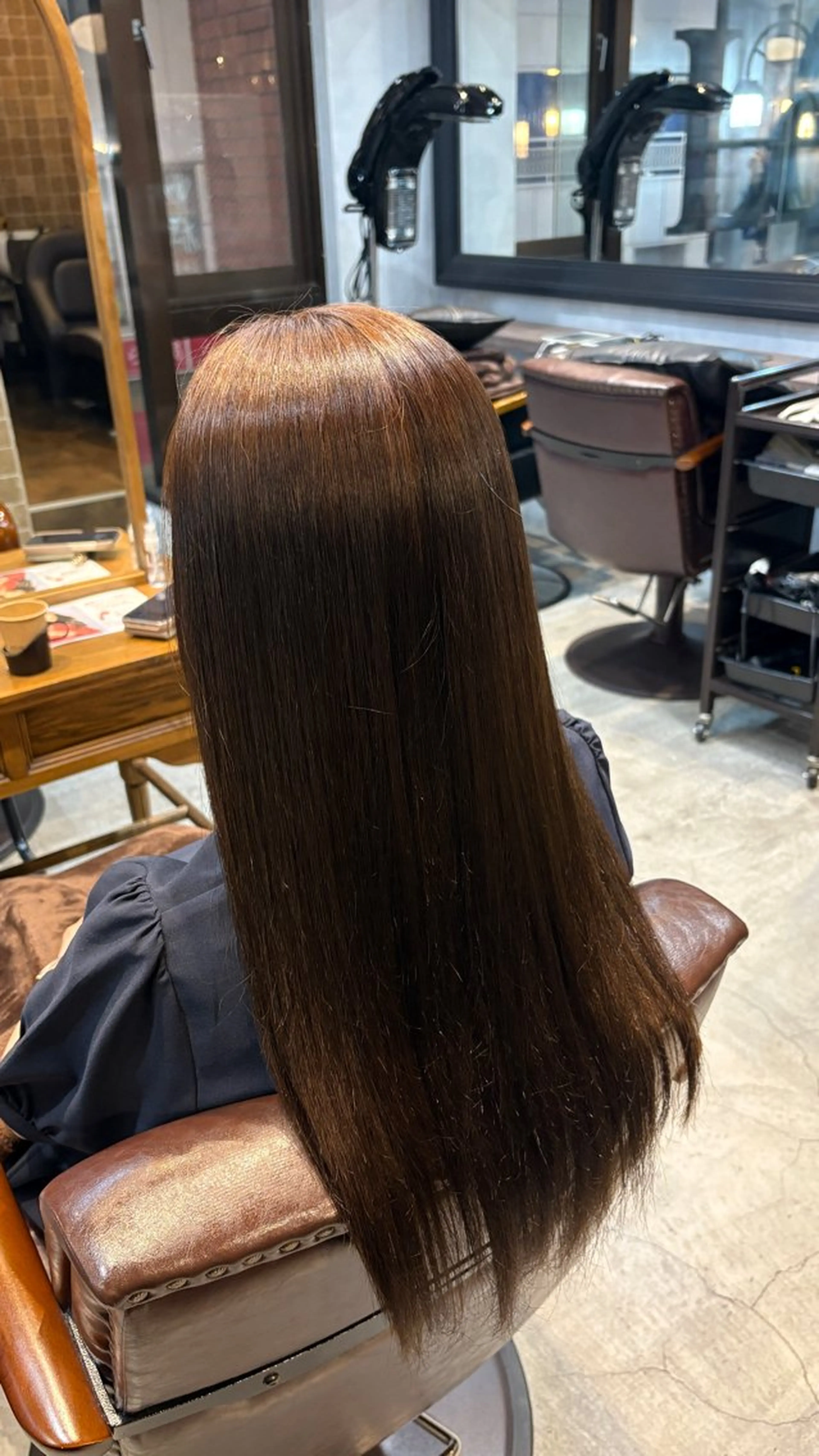 ロング ヘアカラー りん/神楽坂 English okのヘアスタイル