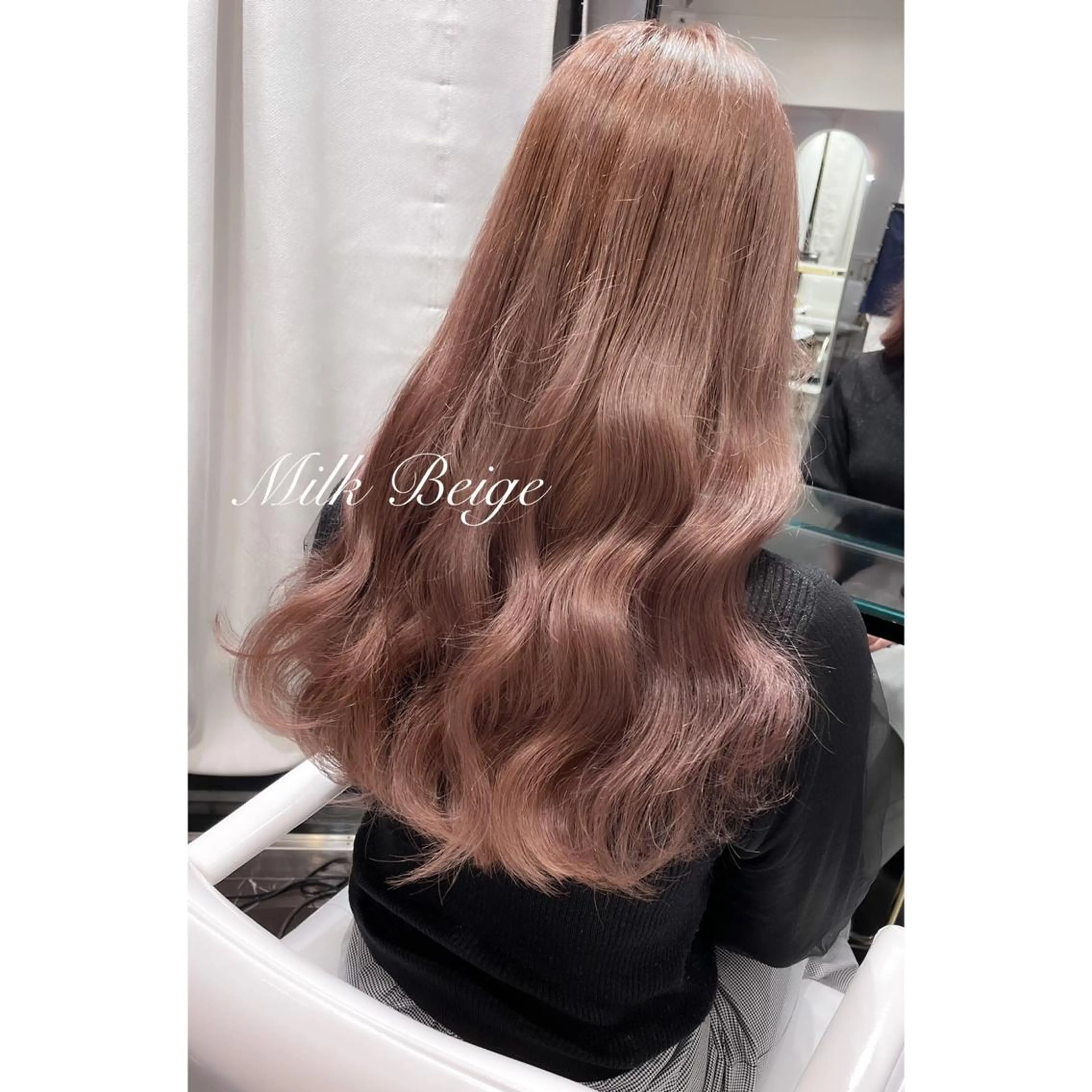 ロング カラー ブリーチ ヘアカラー LOTTA CUCCI所属・miyu /トレンド カラー×艶髪のヘアスタイル