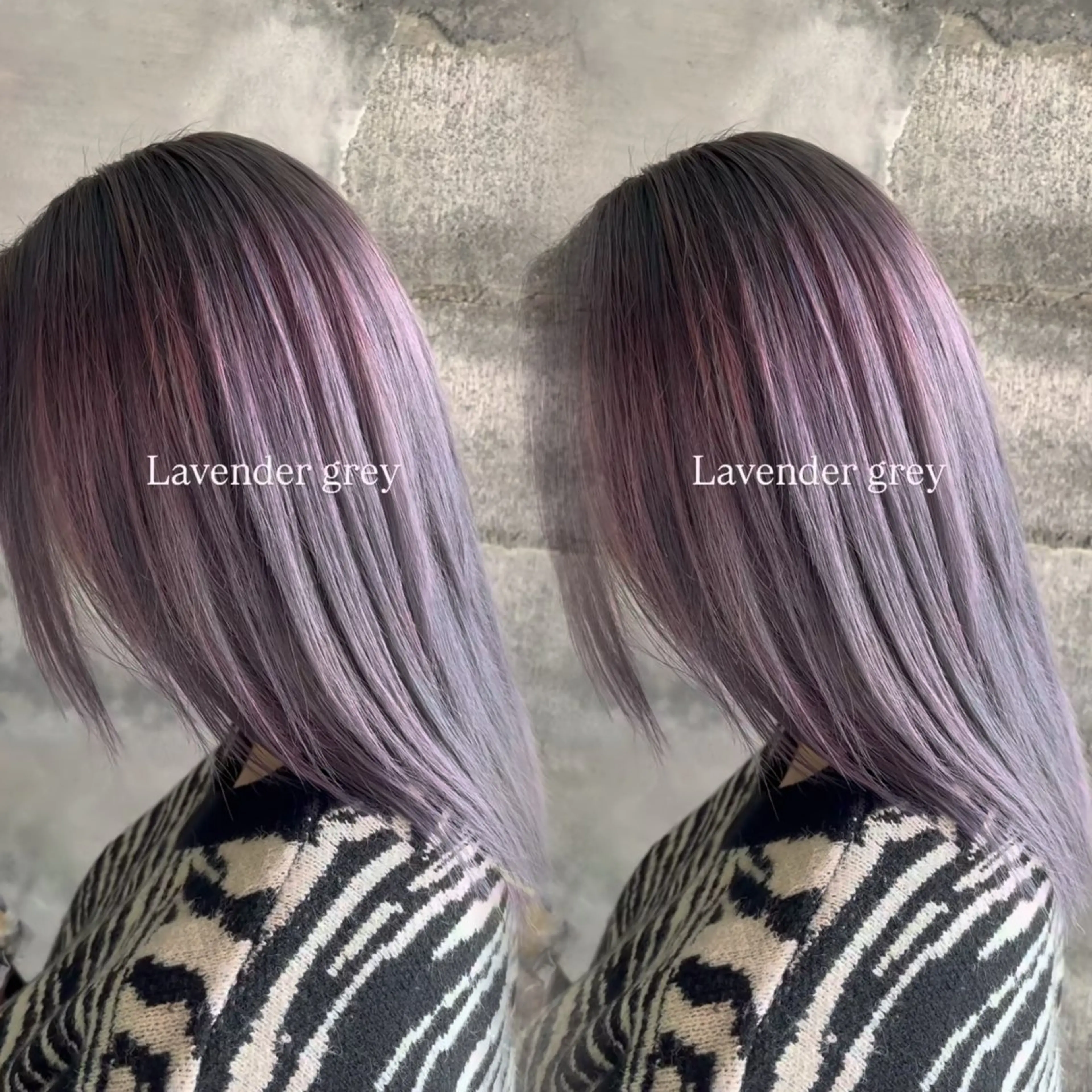 セミロング カラー ヘアカラー ハイトーンカラー/エ クステ/デザインのヘアスタイル