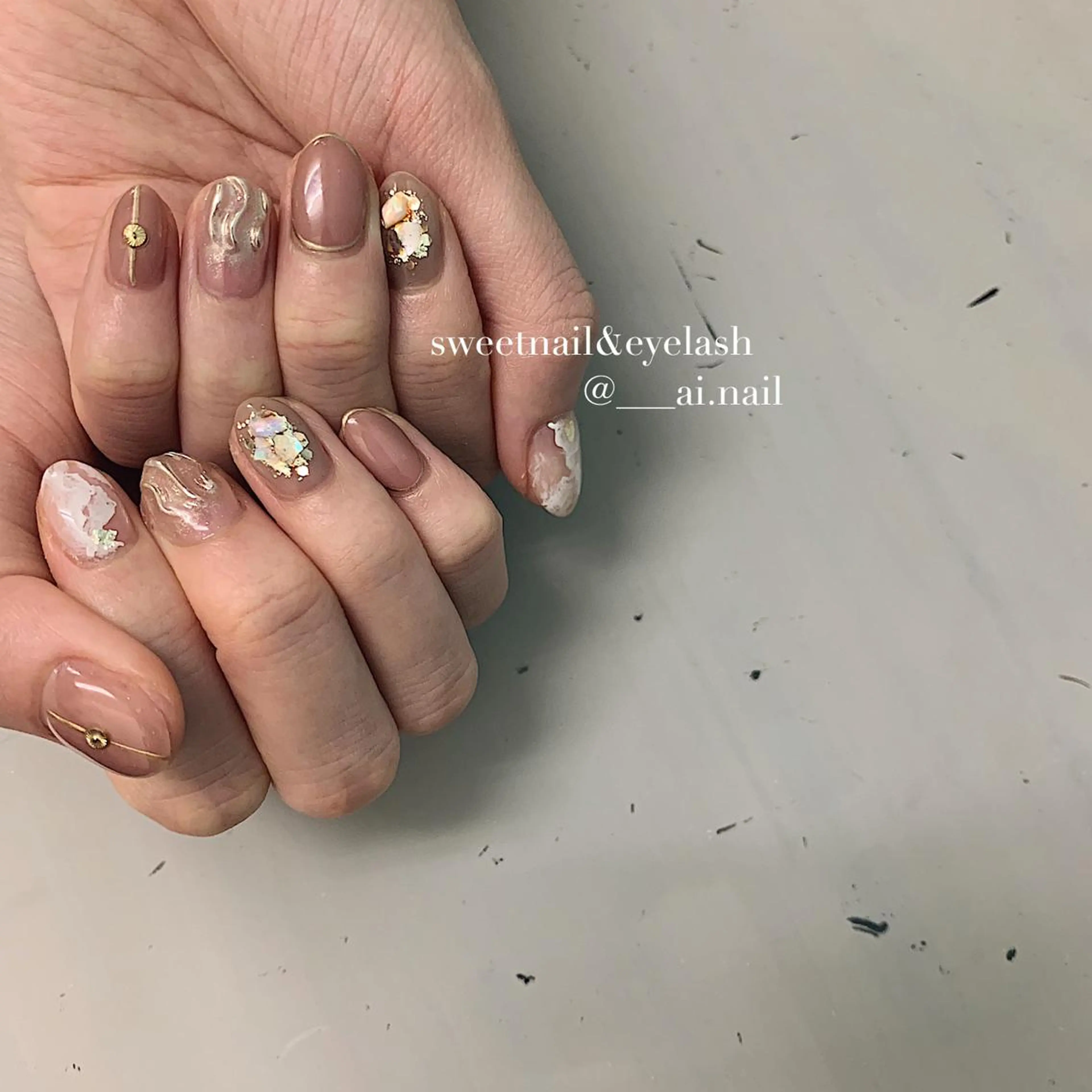 ネイル 🍃伏見 / soL nail / aiのネイルデザイン