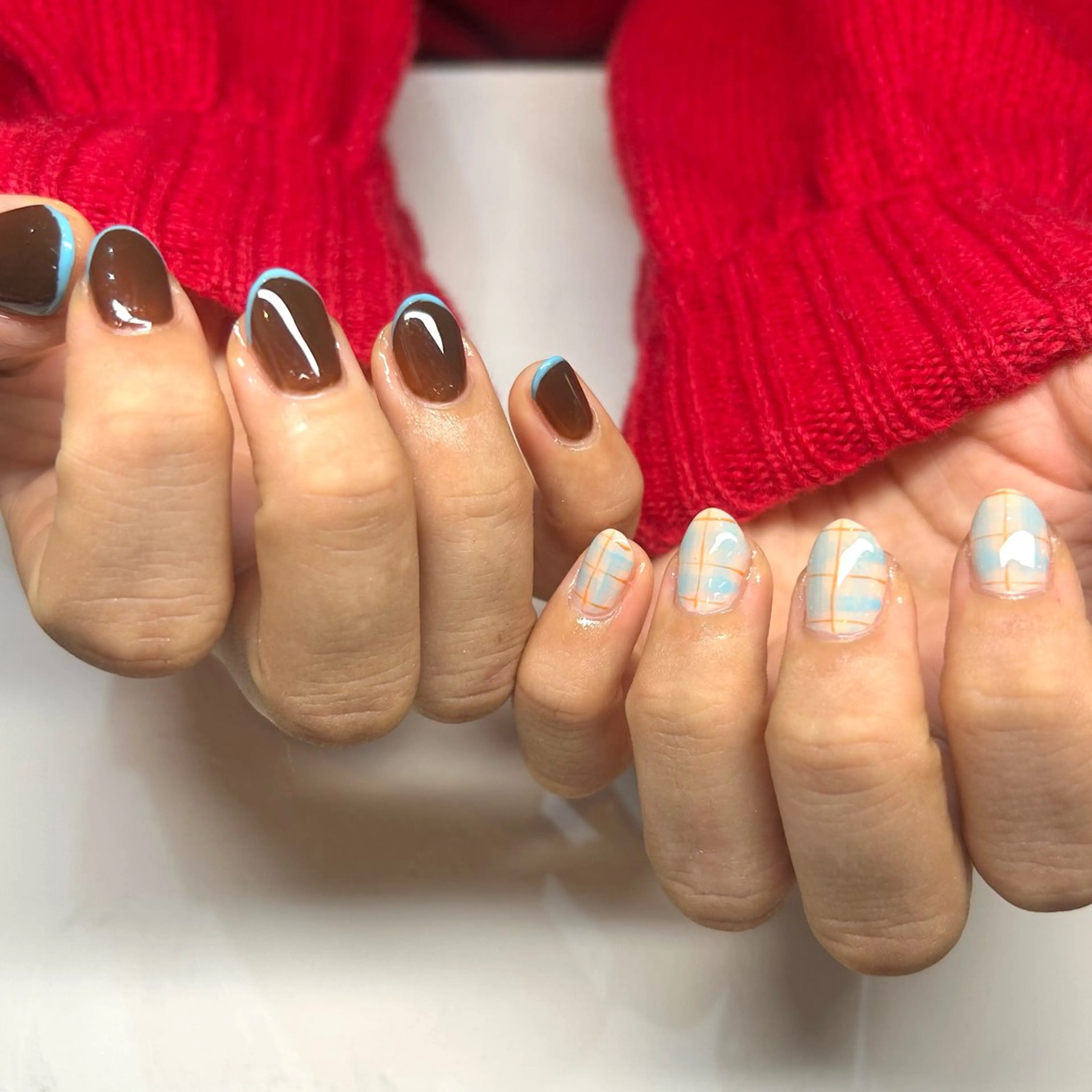 ネイル ハンドネイル フットネイル 𐂃 colorer𐂃のネイルデザイン