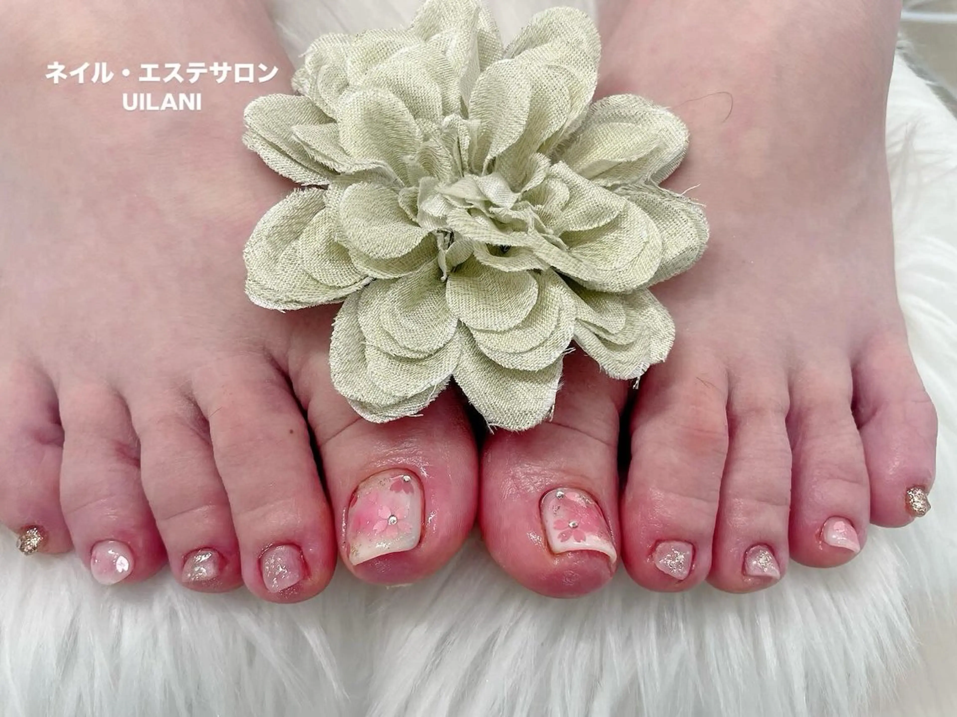 ネイル フットネイル ネイル・エステサロンUILANI所属・ネイル・エステサロン UILANIのネイルデザイン