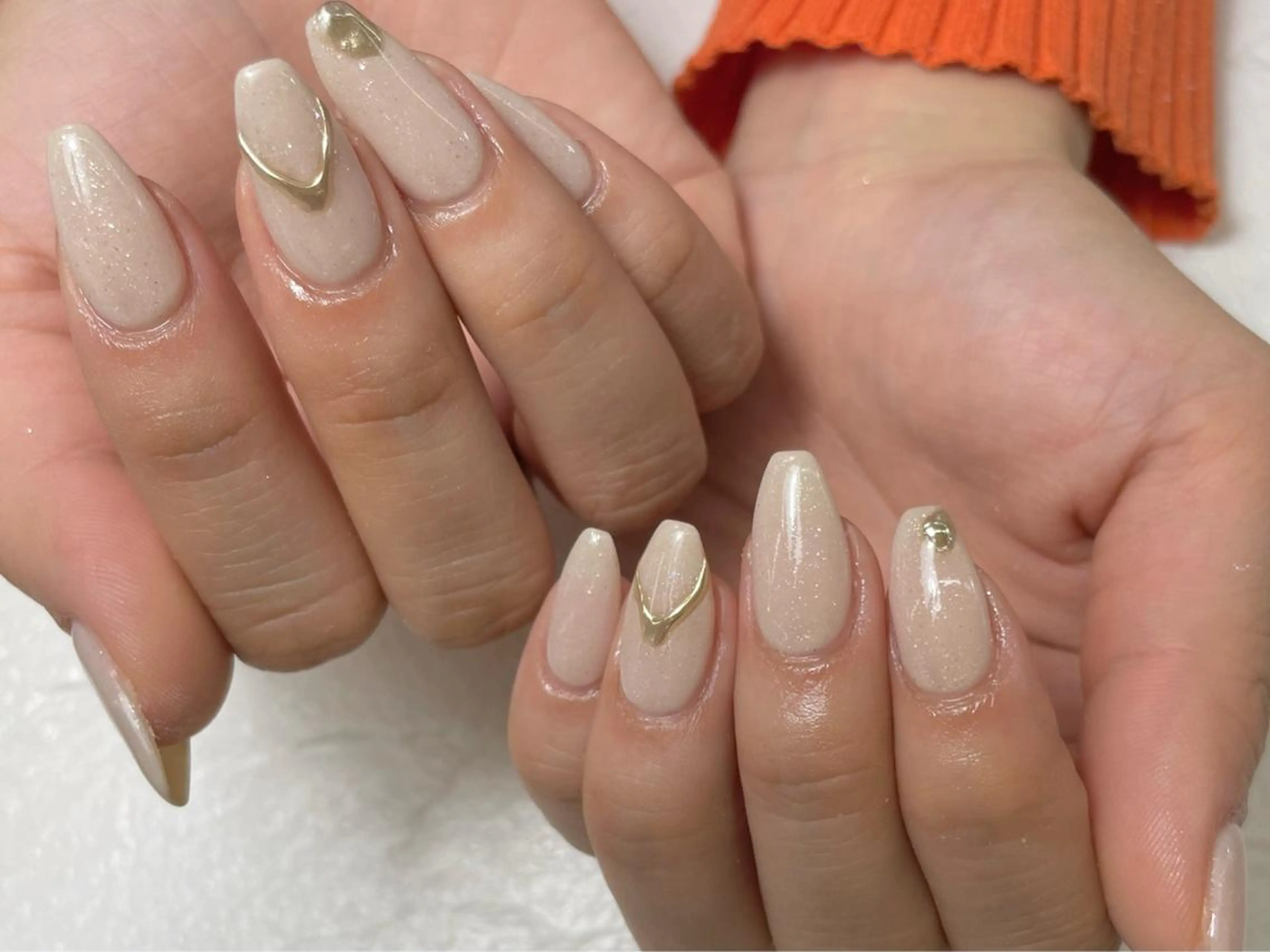 ネイル ミラーネイル 持ち込み Nail Blue512所属・Nailist MINORIのネイルデザイン