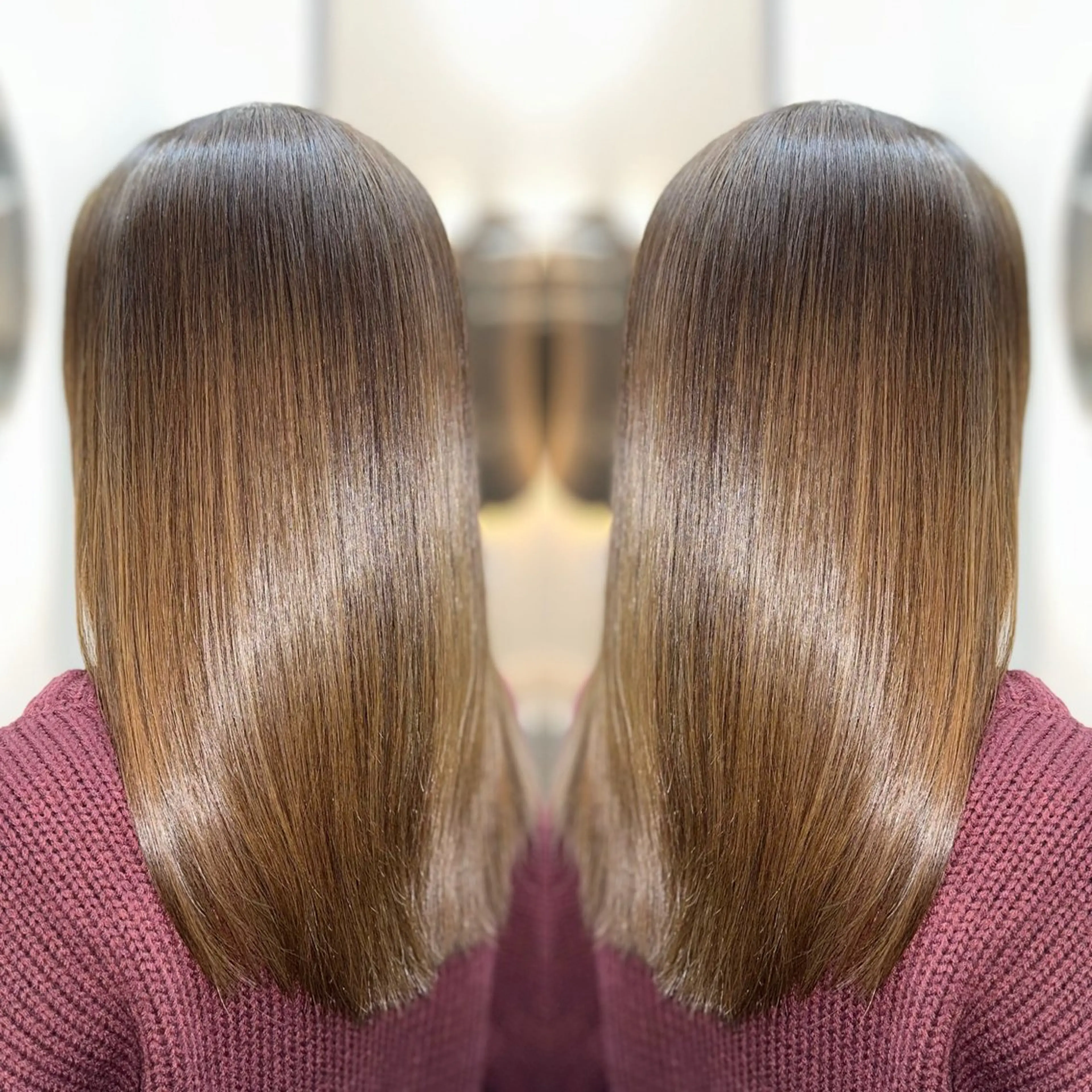 ミディアム カラー パーマ 【髪質改善特化】 tamのヘアスタイル
