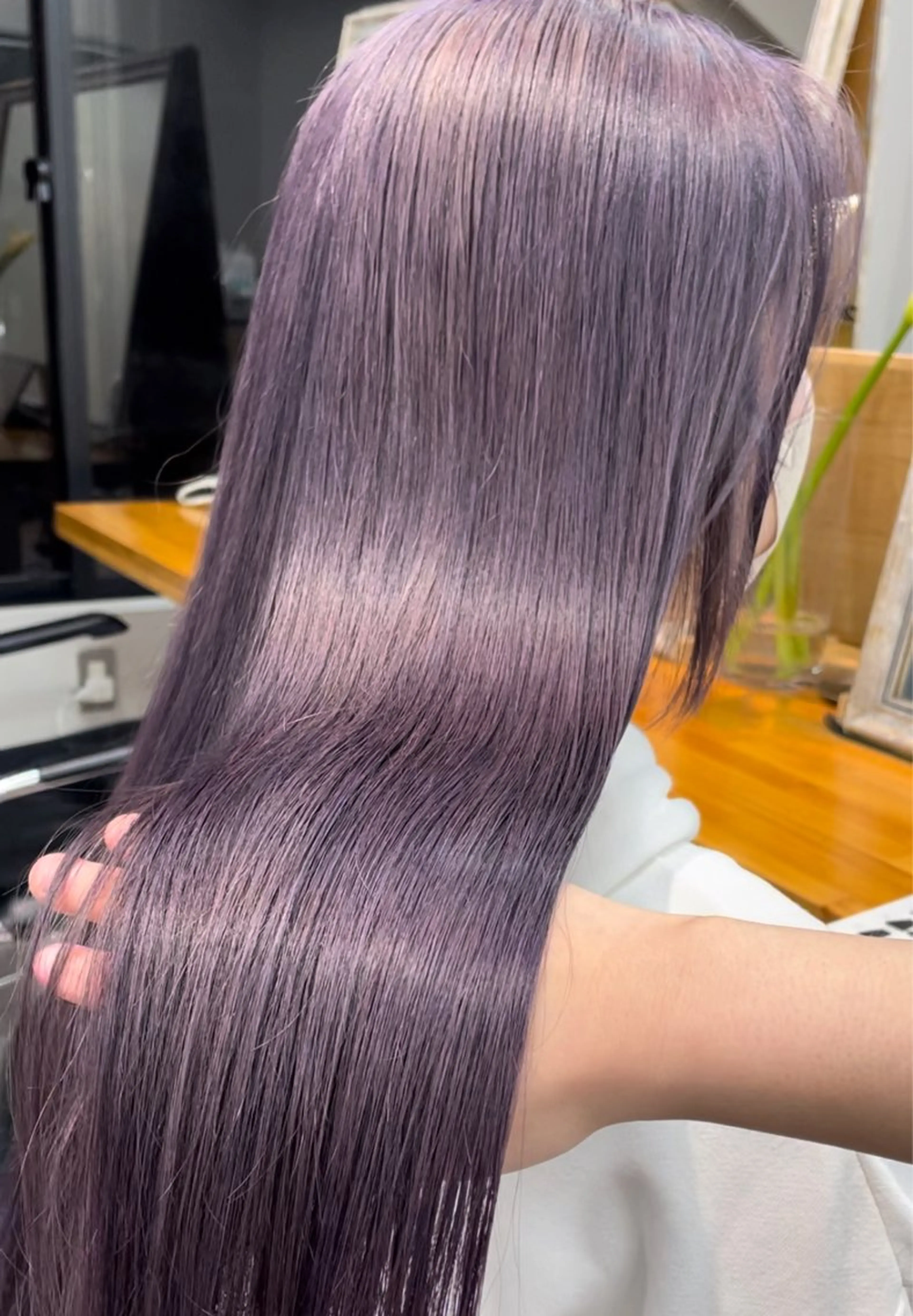 ロング カラー ヘアカラー 🌸柔らかハイトーン 🧃Shionのヘアスタイル