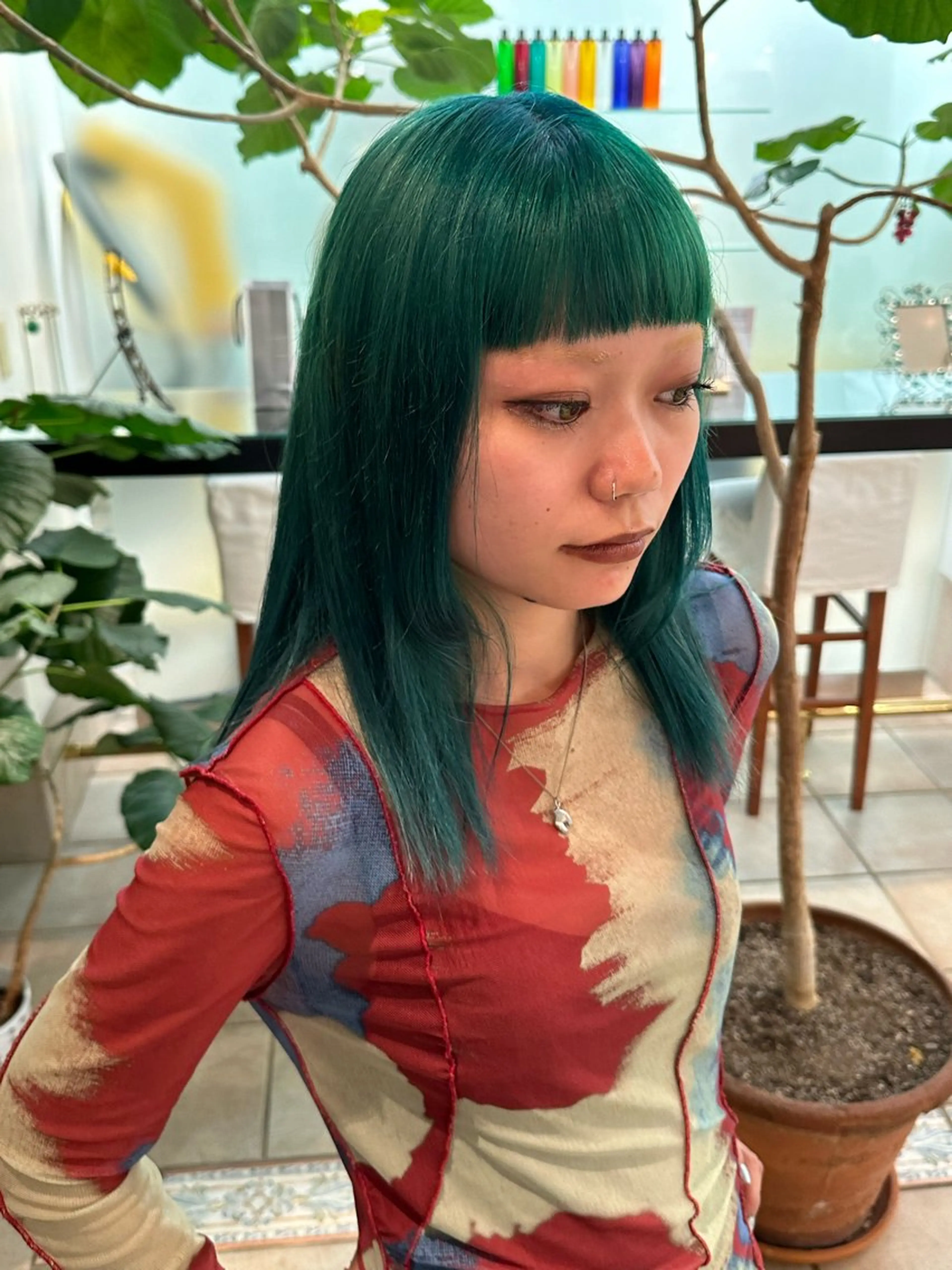 セミロング ハコ（HACO)所属・豊嶋 暉直のヘアスタイル