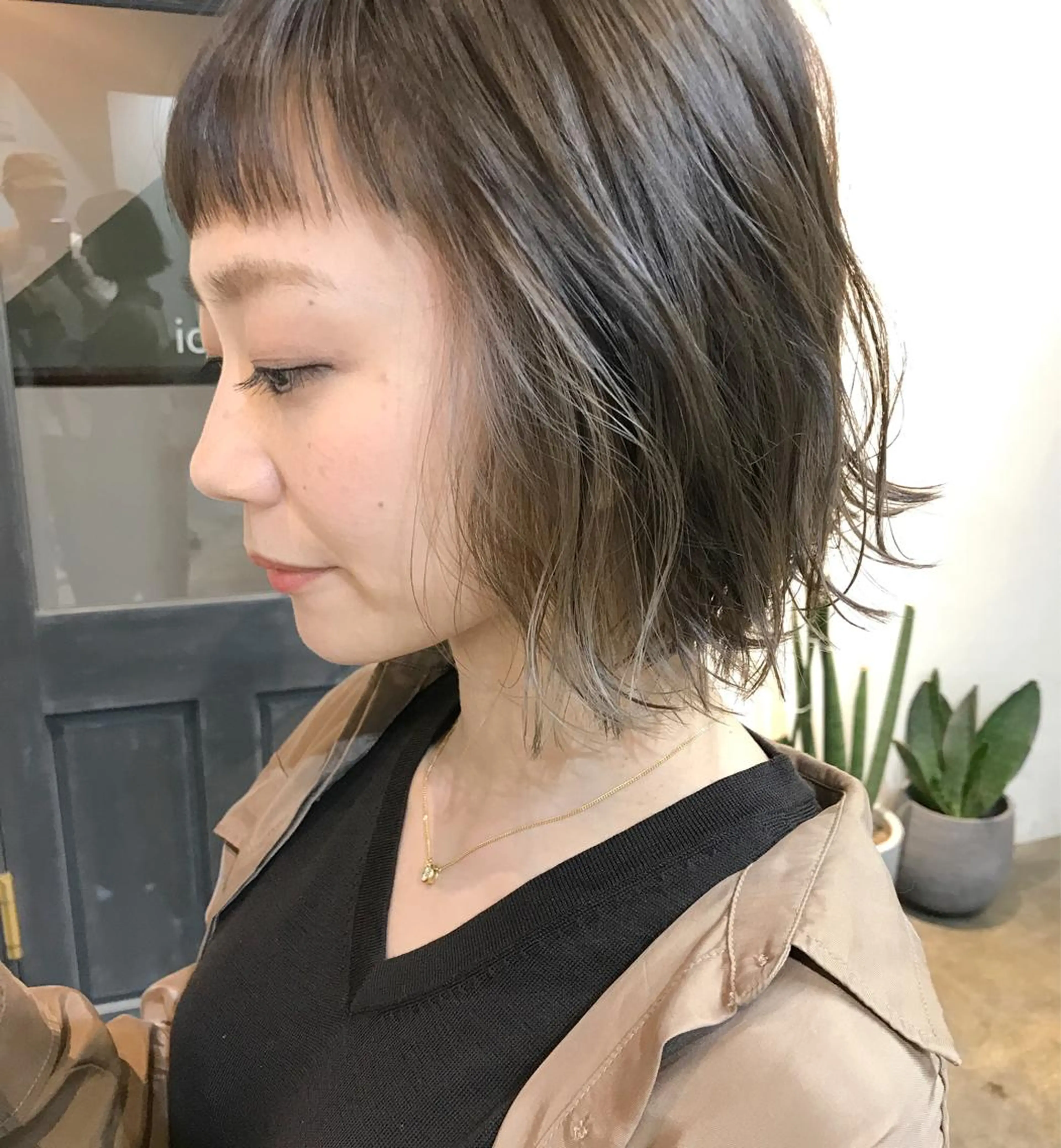ショート カラー ヘアカラー トリートメント 下北沢 soiのヘアスタイル