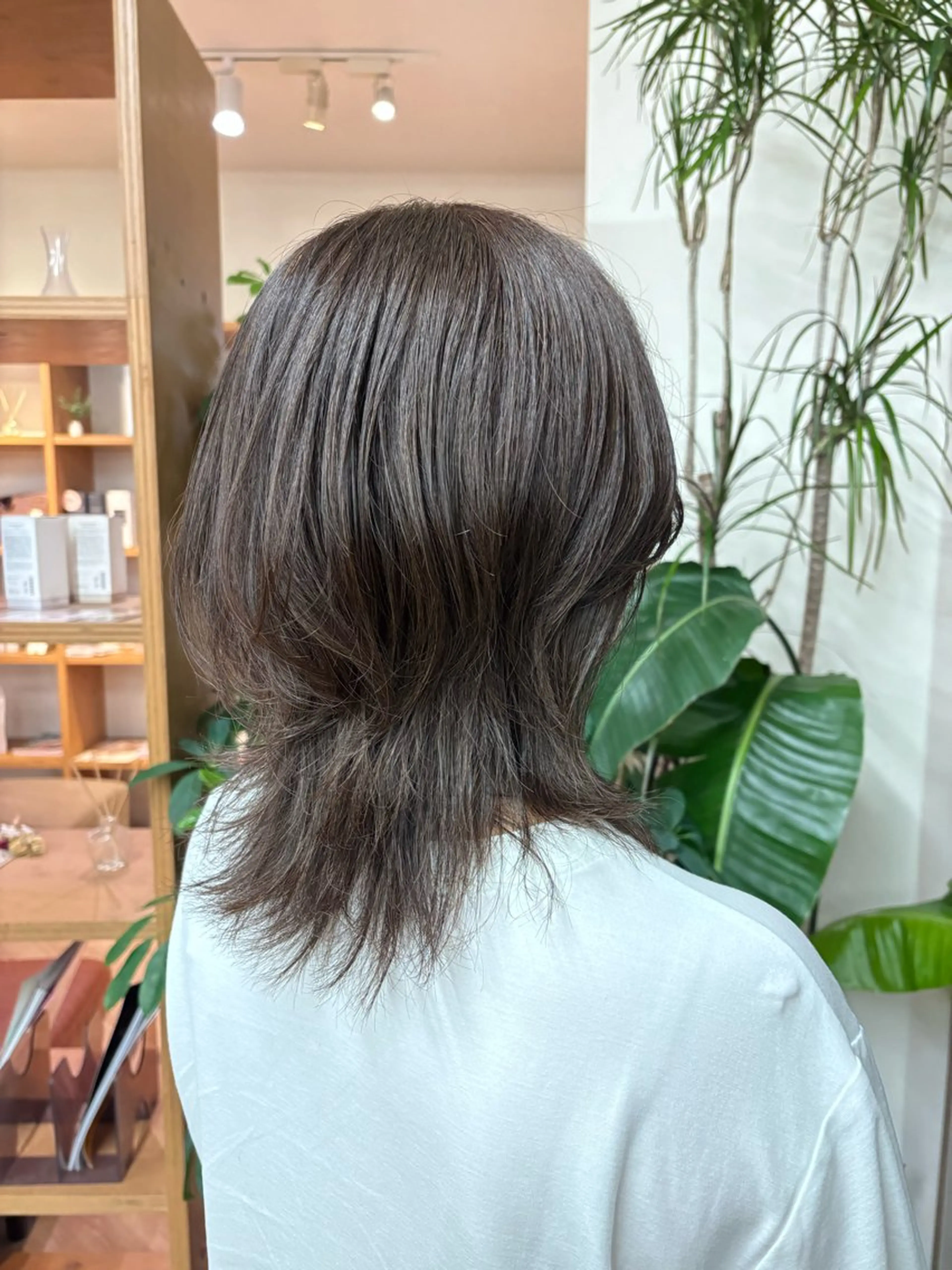 カラー ベージュカラー オリーブベージュ 瓜破アシスタント/ chiemiのヘアスタイル