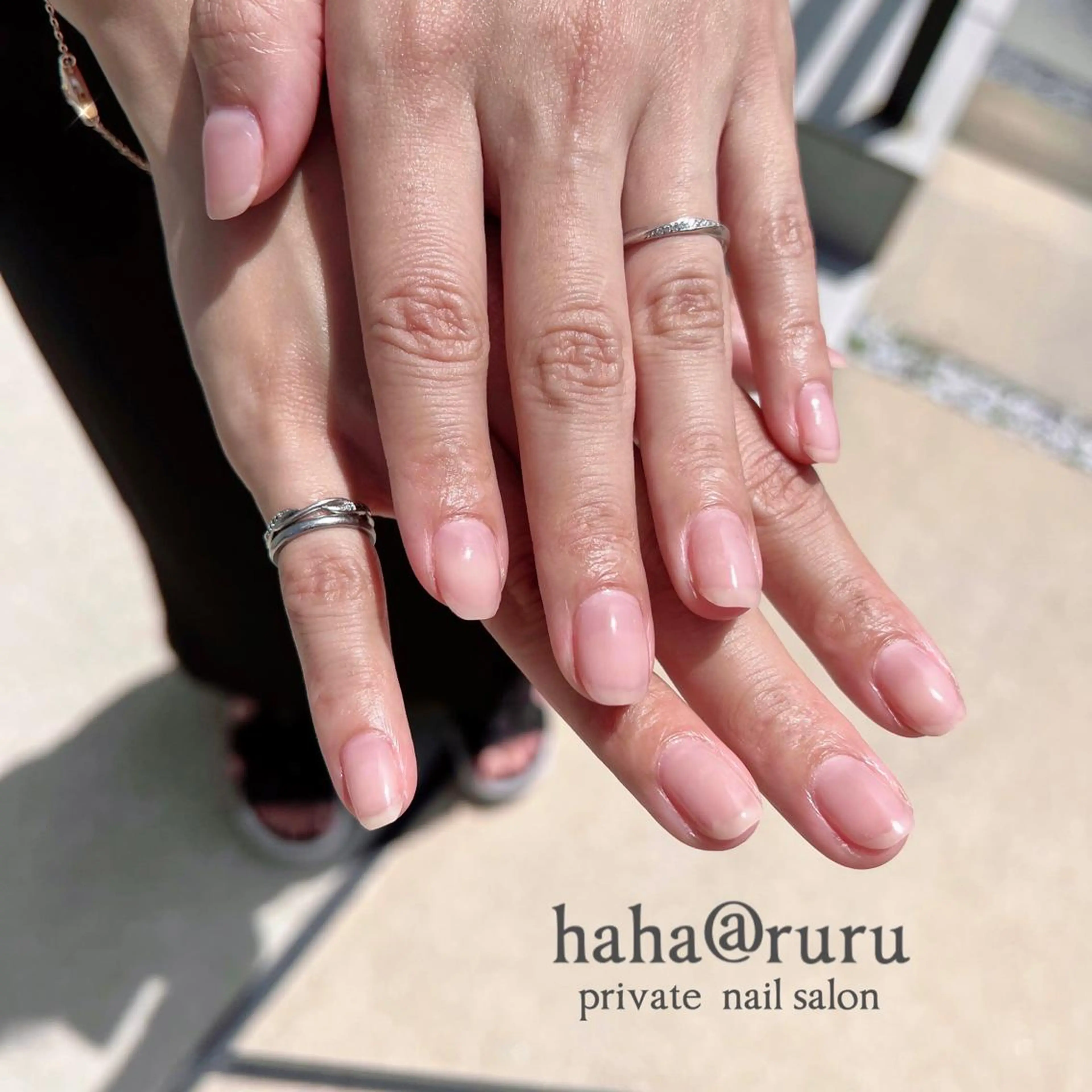 ネイル ワンカラーネイル haha@ ruruのネイルデザイン