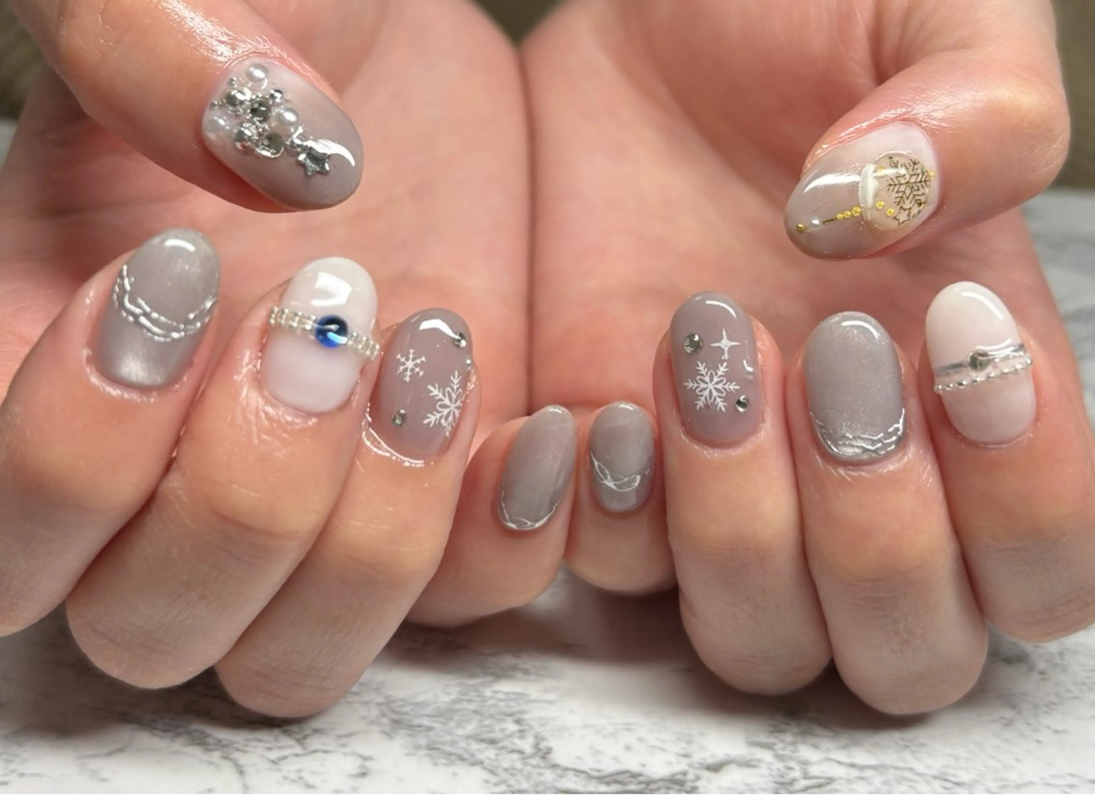 ネイル ハンドネイル 市川駅 ✿中津のネイルデザイン