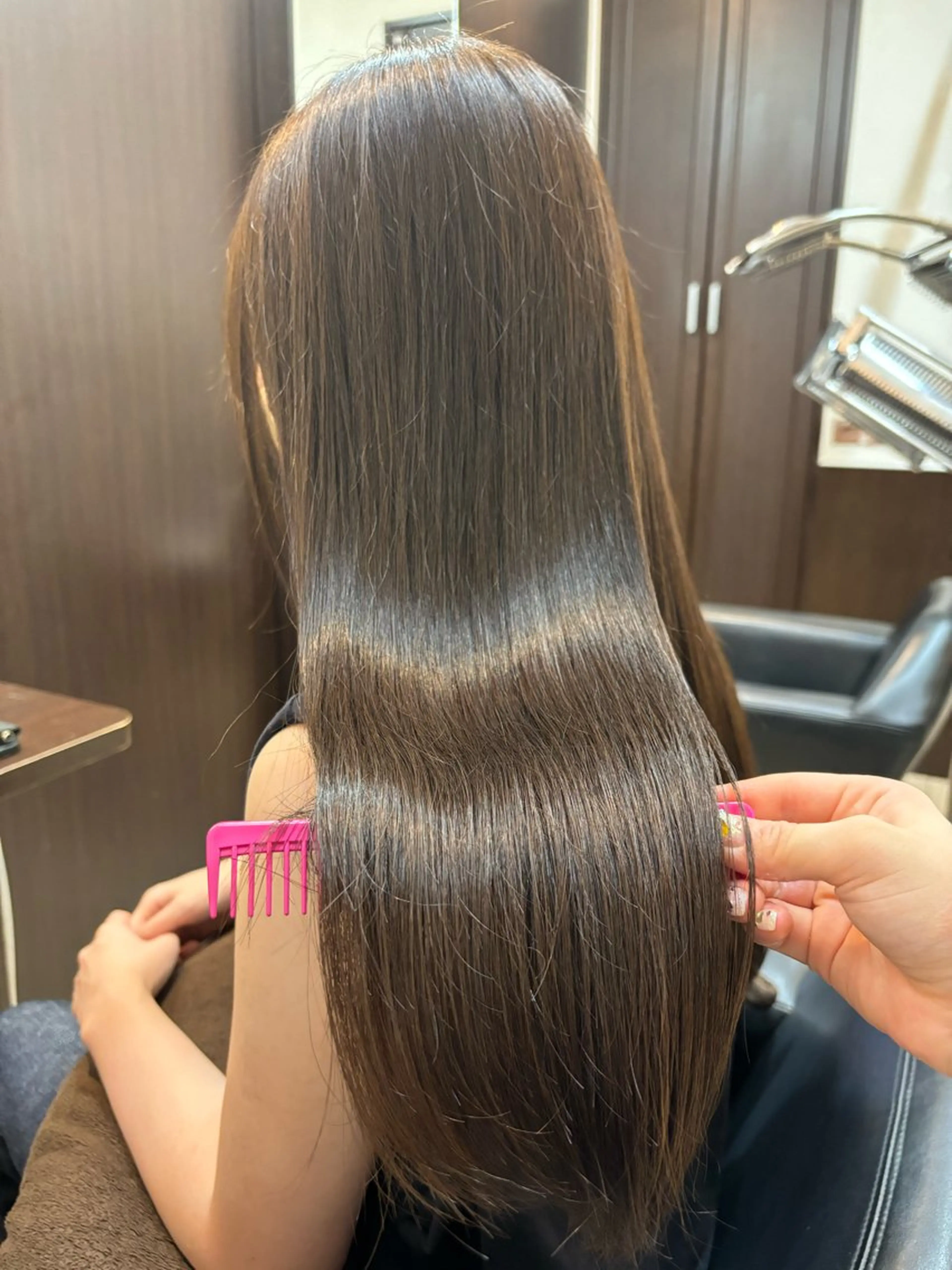 セミロング カラー ヘアカラー トリートメント Riko 🎀🍪のヘアスタイル