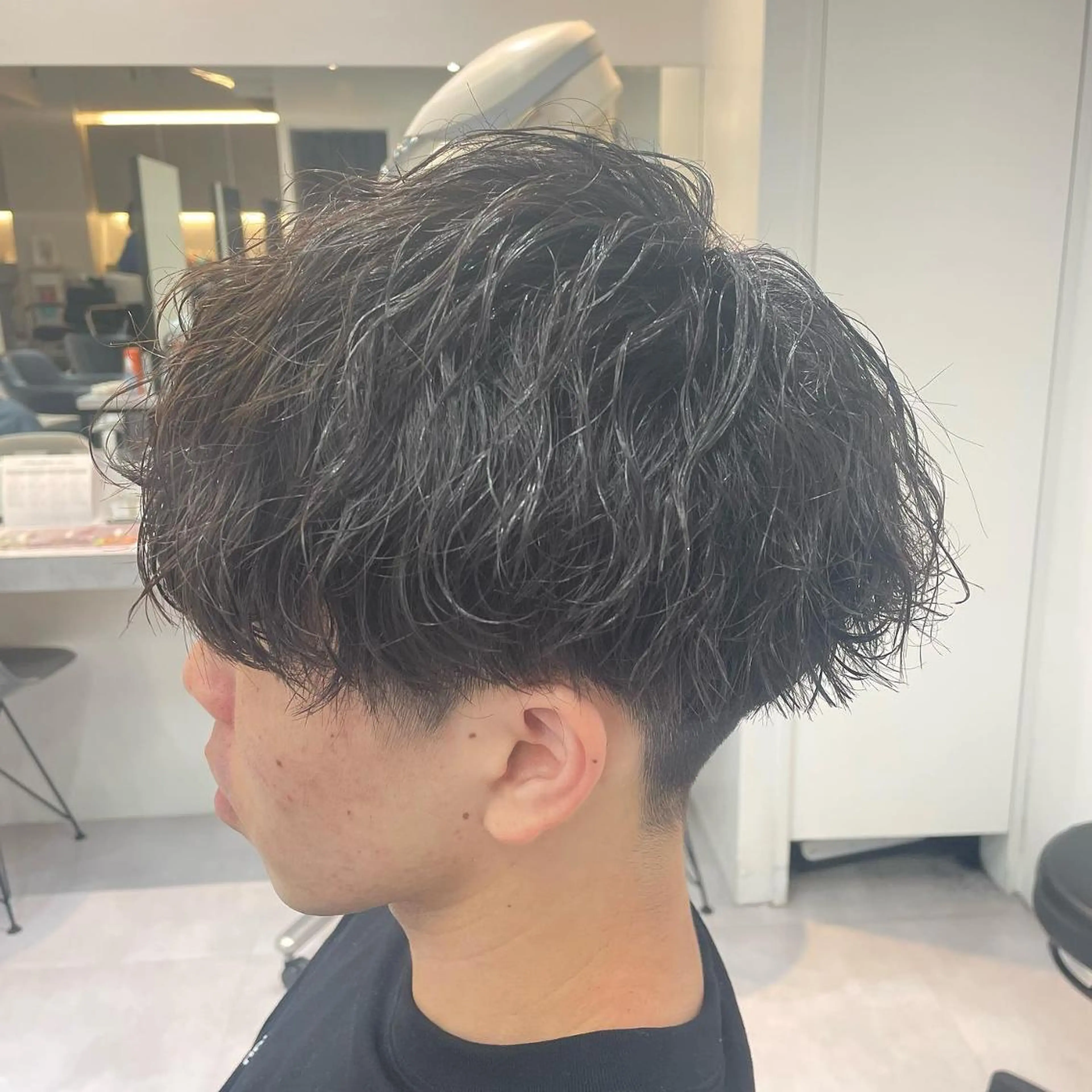 ショート 髪質改善× ハイライト溝江のヘアスタイル