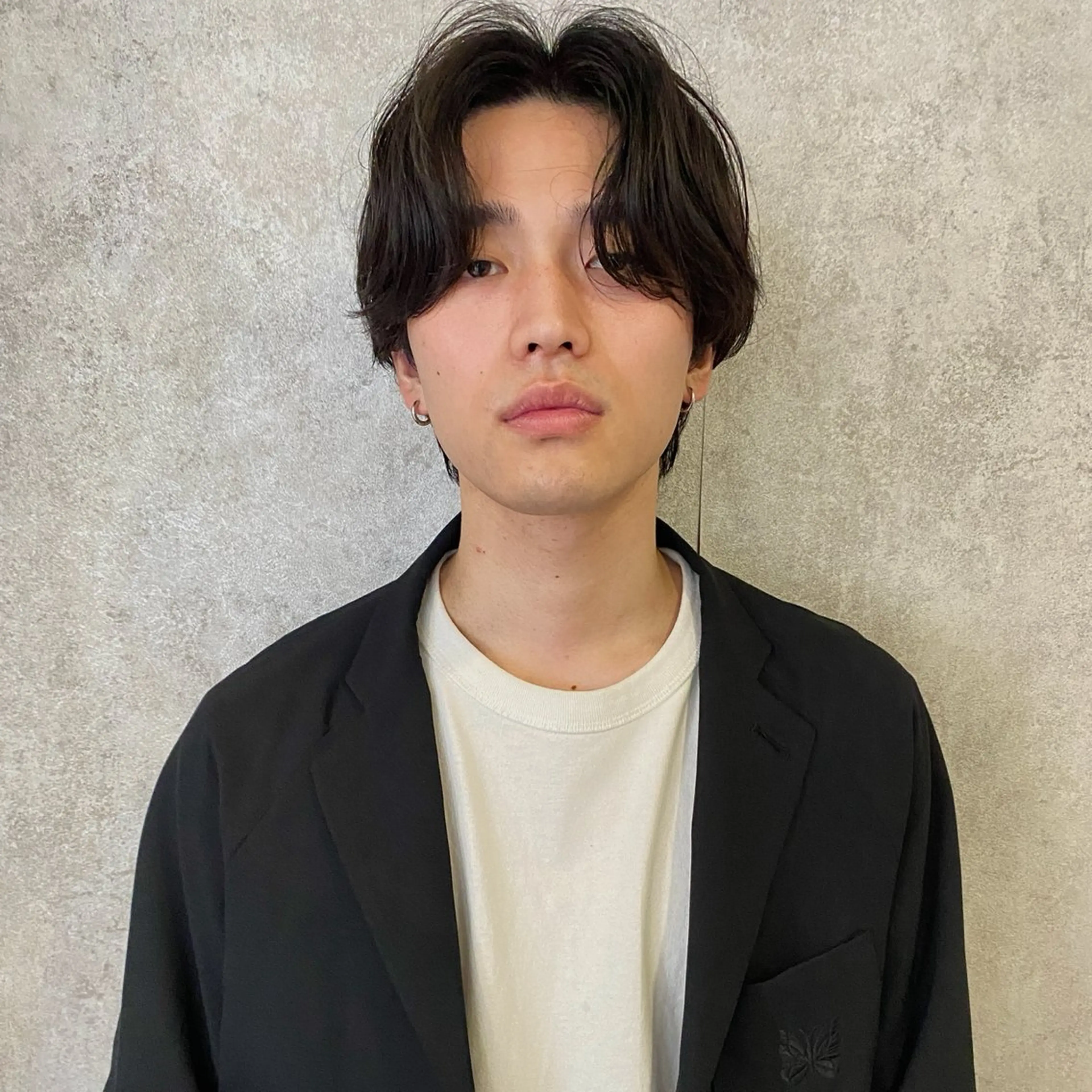 ショート パーマ メンズ メンズパーマ ニュアンスパーマ カット パーマ トリートメント ◽️モードヘア◽️ SHOUTOのヘアスタイル