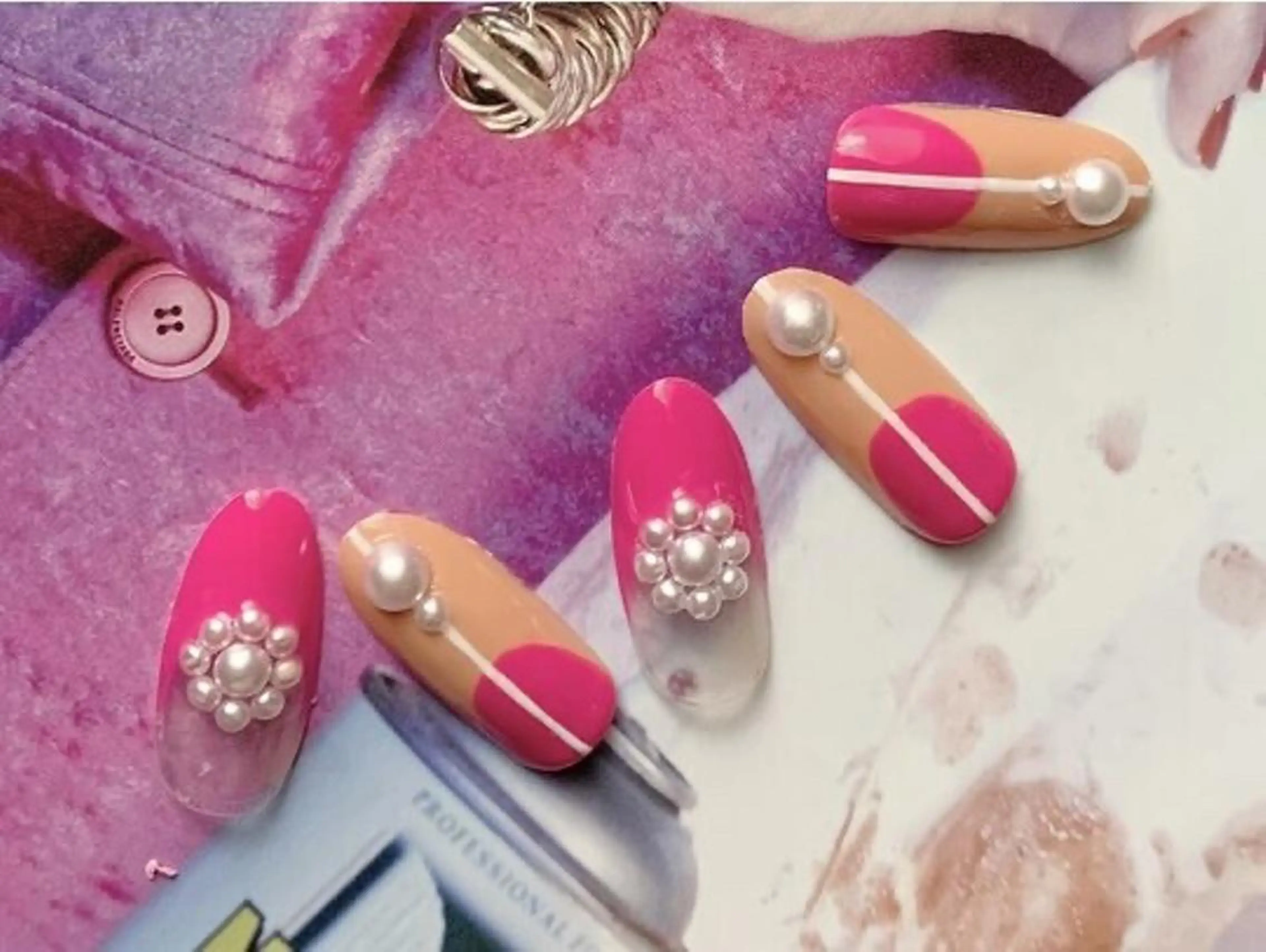 ネイル ONIKA Nail 青山通り店所属・ONIKA Nail 表参道A4🦋2分のネイルデザイン
