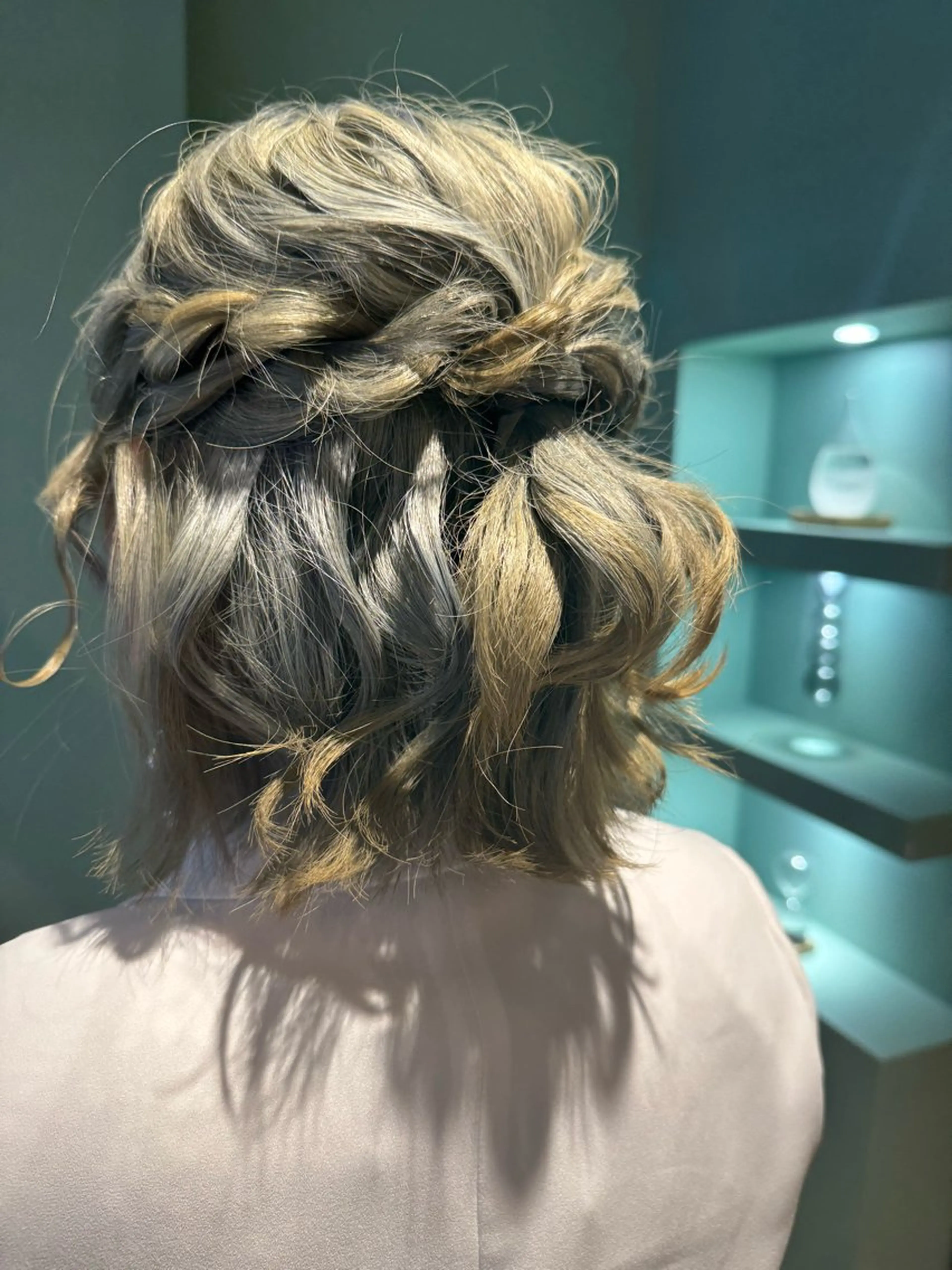 ヘアアレンジ 卒業式のヘアスタイル ヘアセット .*･ﾟカラーリスト .ﾟ･*.みおのヘアスタイル