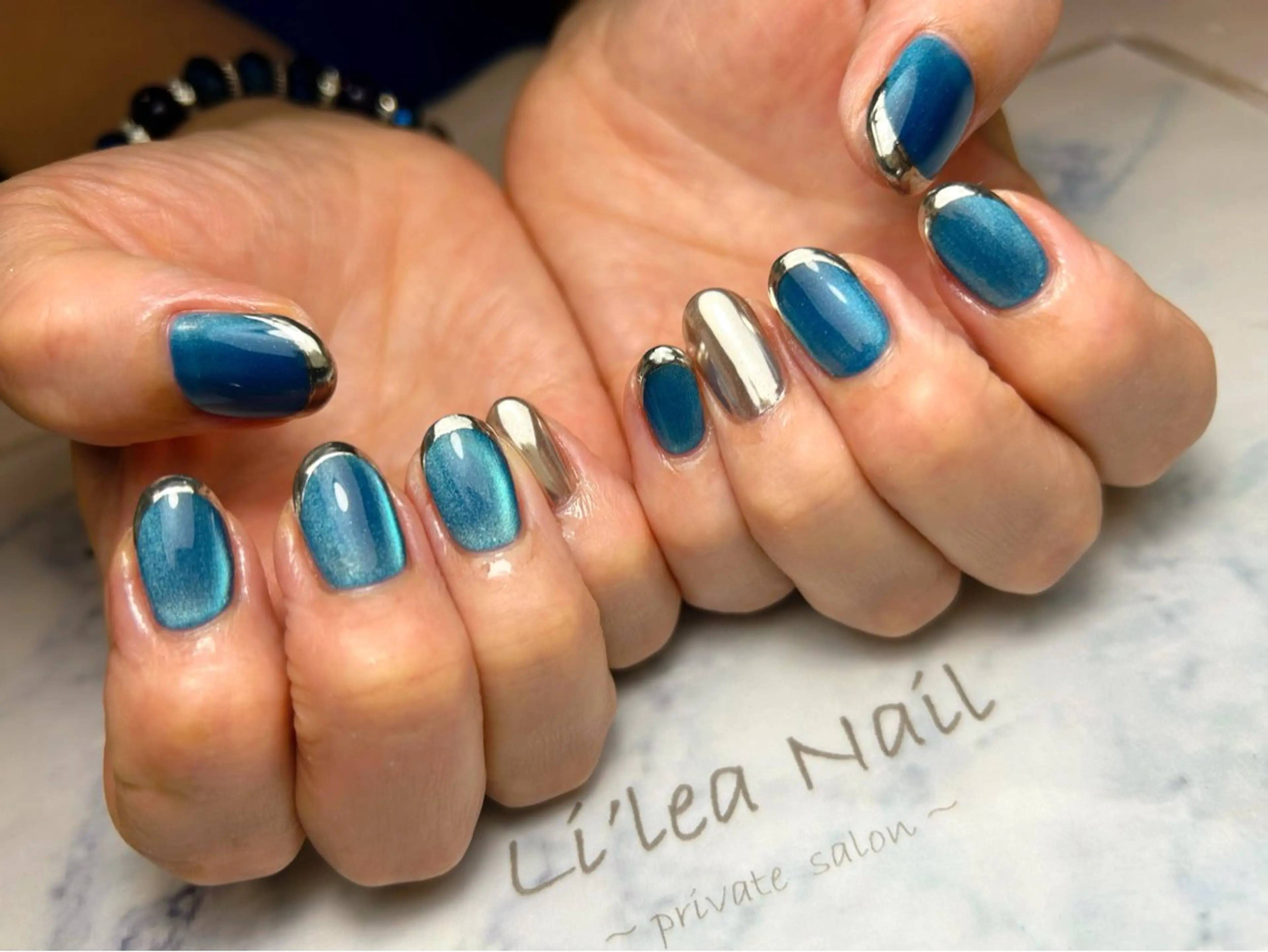 ネイル ハンドネイル Li'leaNail AINAのネイルデザイン