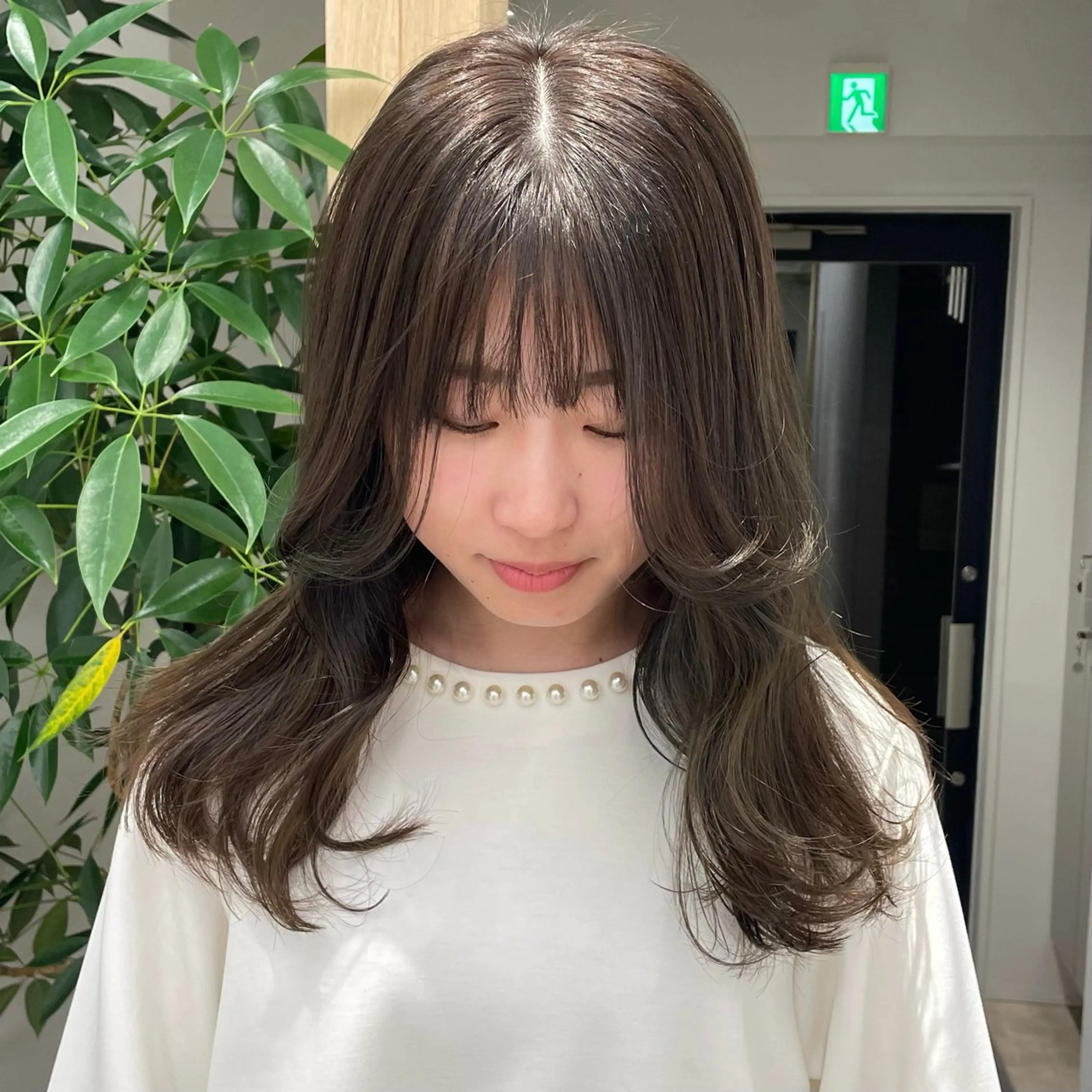 ミディアム ヘアカラー トリートメント まろやかカラー♡ momoka🌙のヘアスタイル