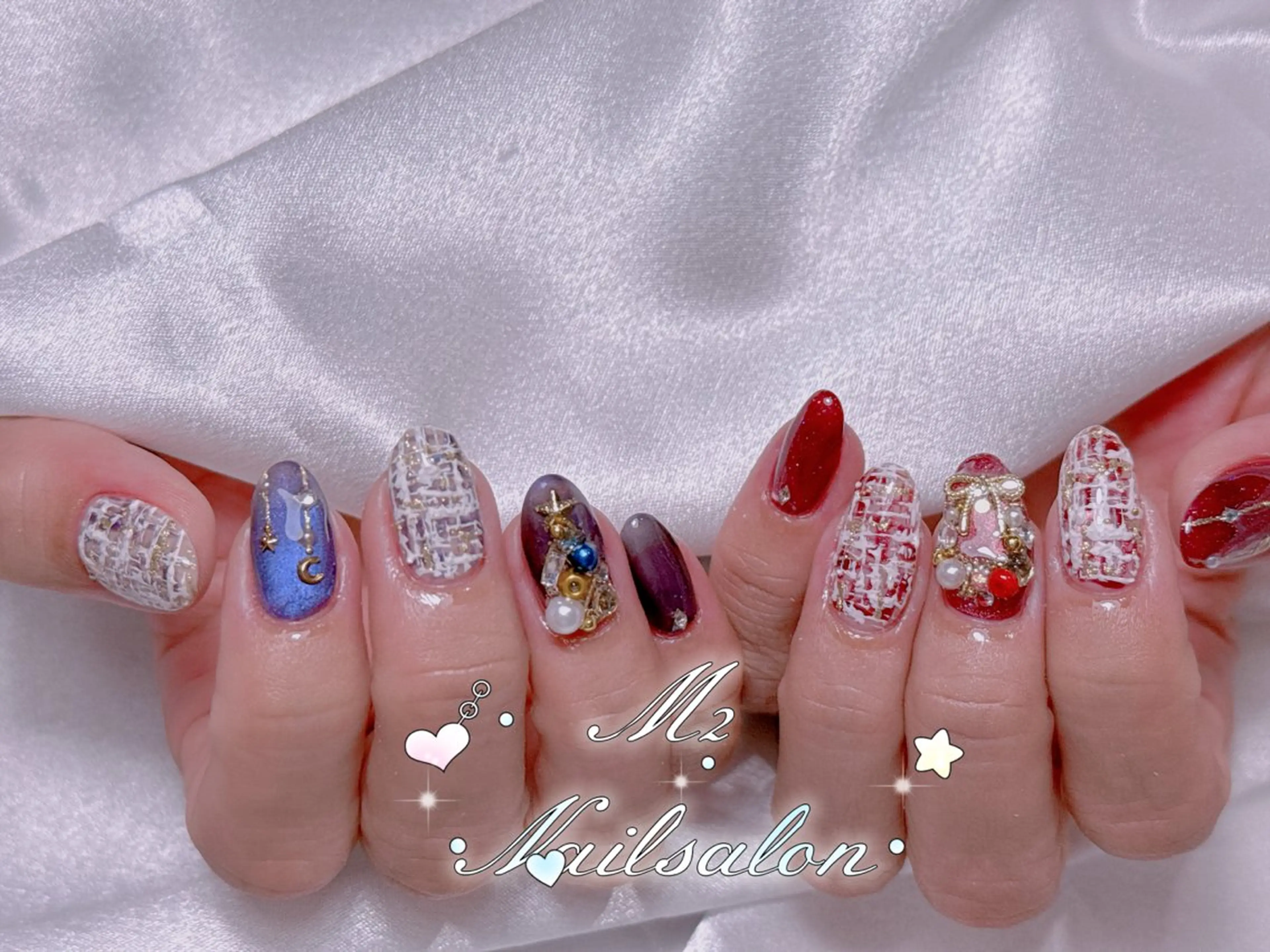 ネイル 長さだし専門店 M2　rikaのネイルデザイン